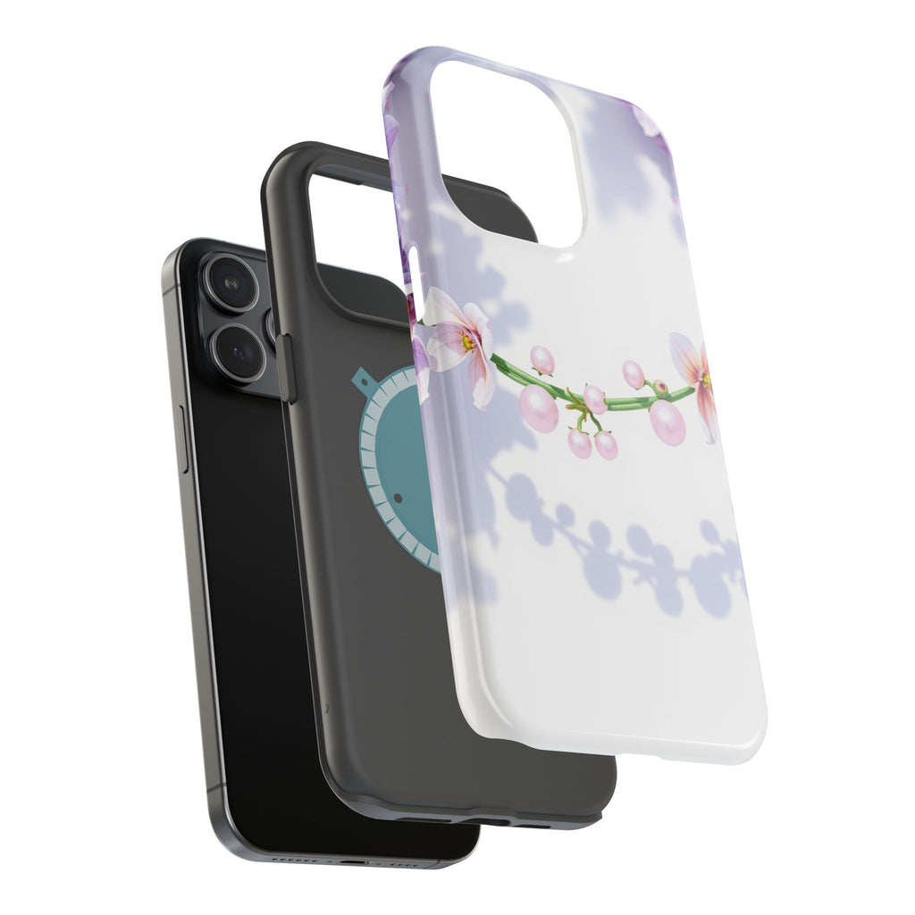 iPhone Vibrant Floral Crown Design Clean Minimal Snap Cas Slim Snap Case · iPhon