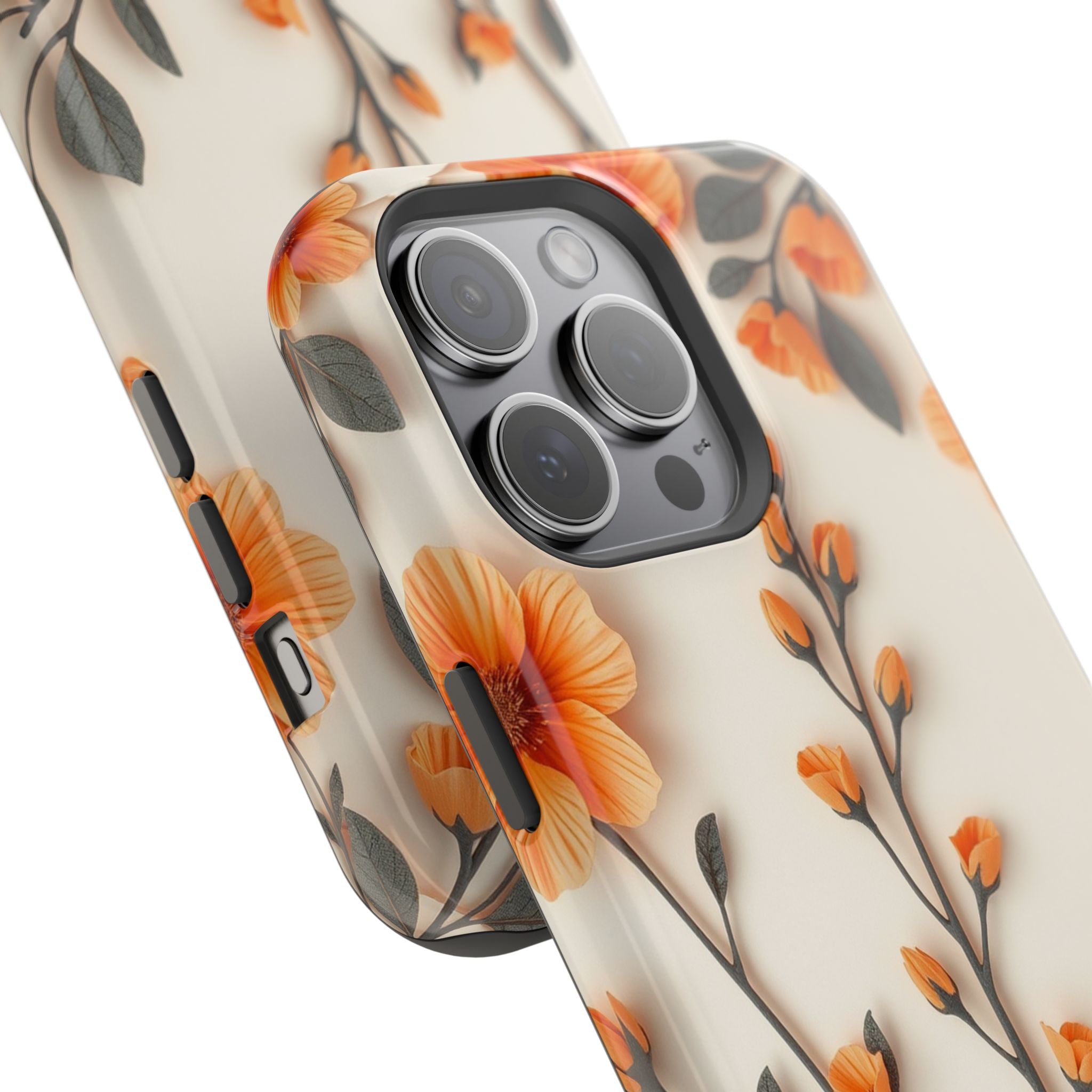 iPhone Vintage Botanical Print Paper Cut Art Slim iPhone Everyday · iPhone Case