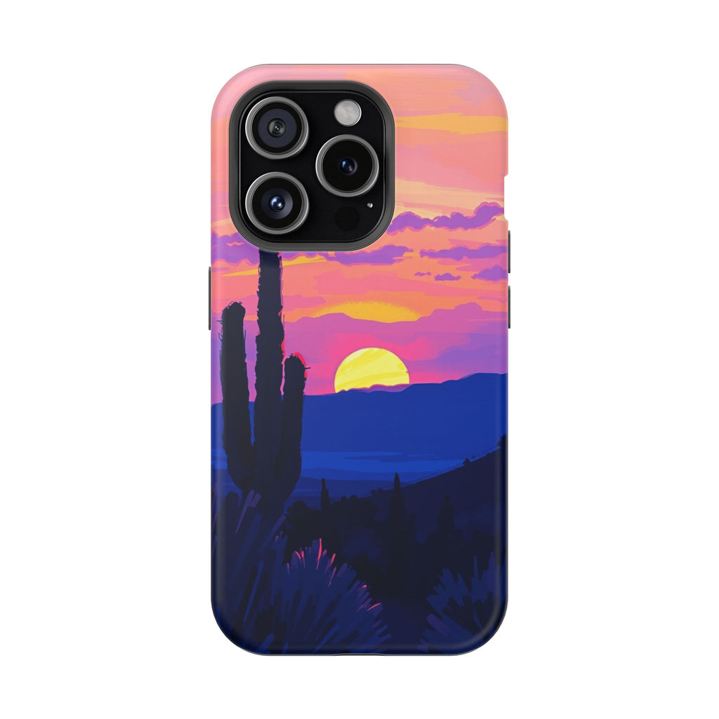 iPhone Mesa Sunset Oil Painting Impressionist Slim iPhone Everyday · iPhone Case