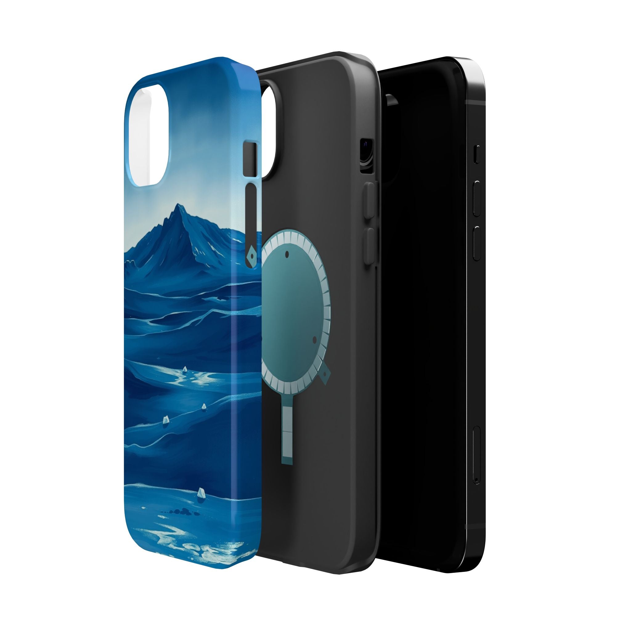 iPhone Radiant Tundra Expanse Design Slim Everyday Designer Case · iPhone Case