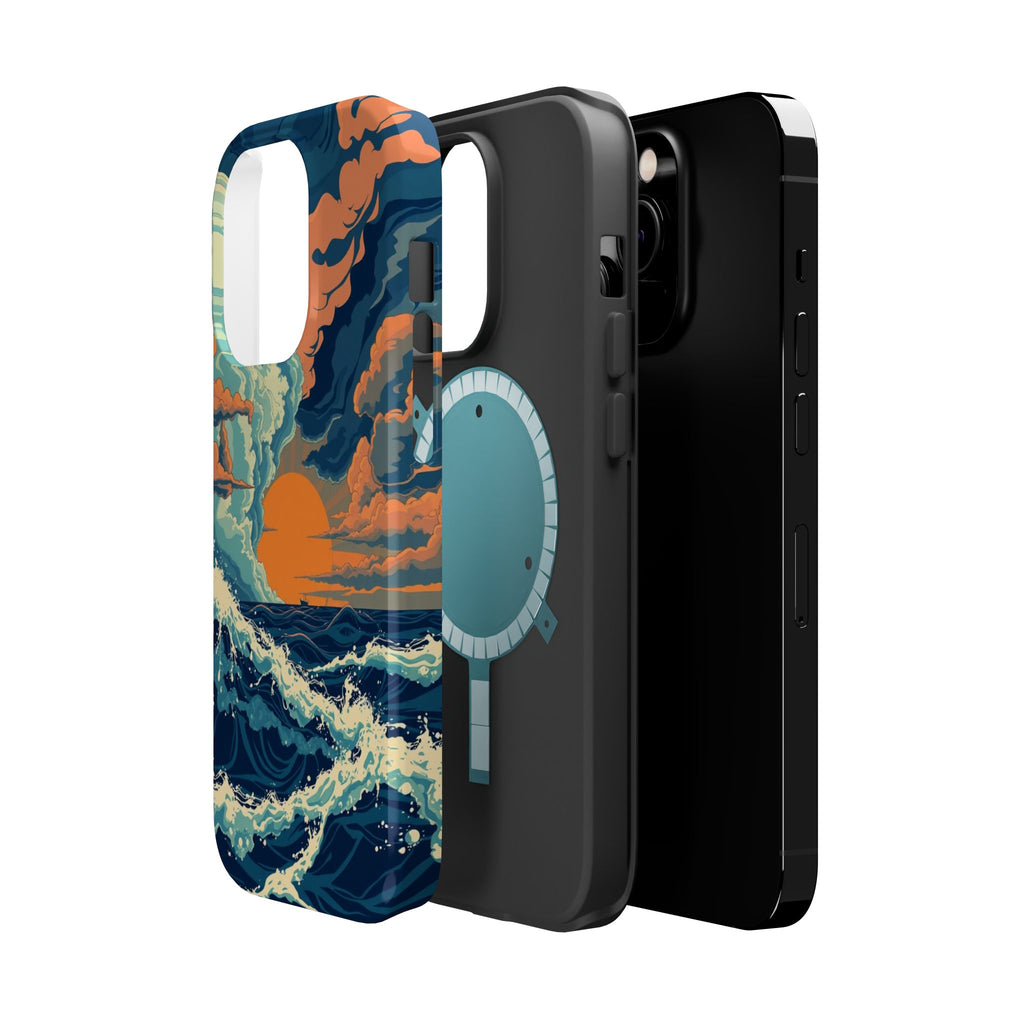 iPhone Storm at Sea Enchanted Art 16 Slim Everyday Designer Case · iPhone Case