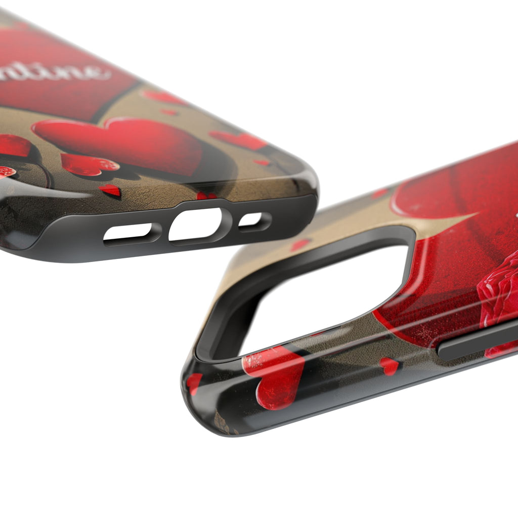 iPhone Serene Vintage Valentine Card Design Slim Everyday Designer Case · iPhone