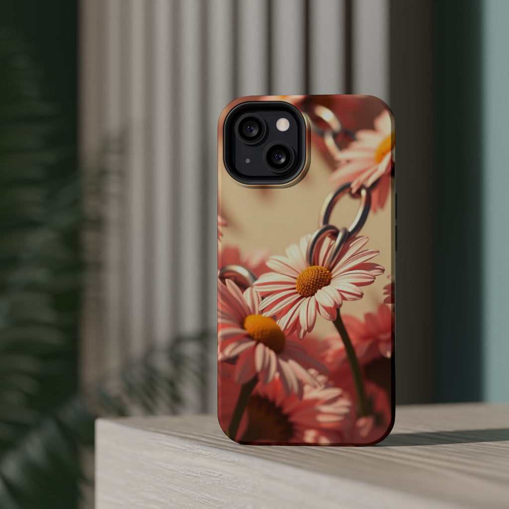 iPhone Vibrant Daisy Chain Design Bold Modern Everyday Snap Case · iPhone Case