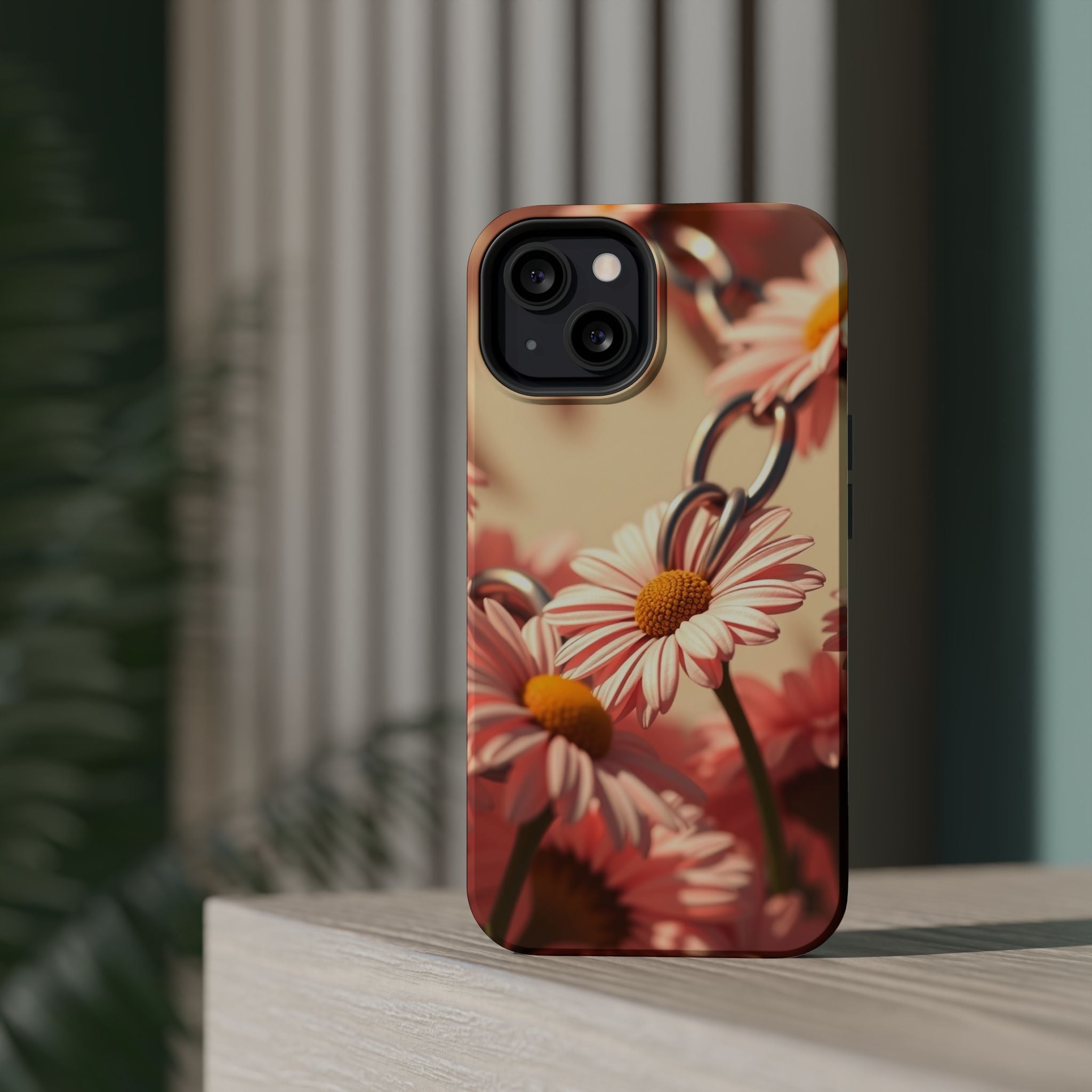 iPhone Vibrant Daisy Chain Design Bold Modern Everyday Snap Case · iPhone Case