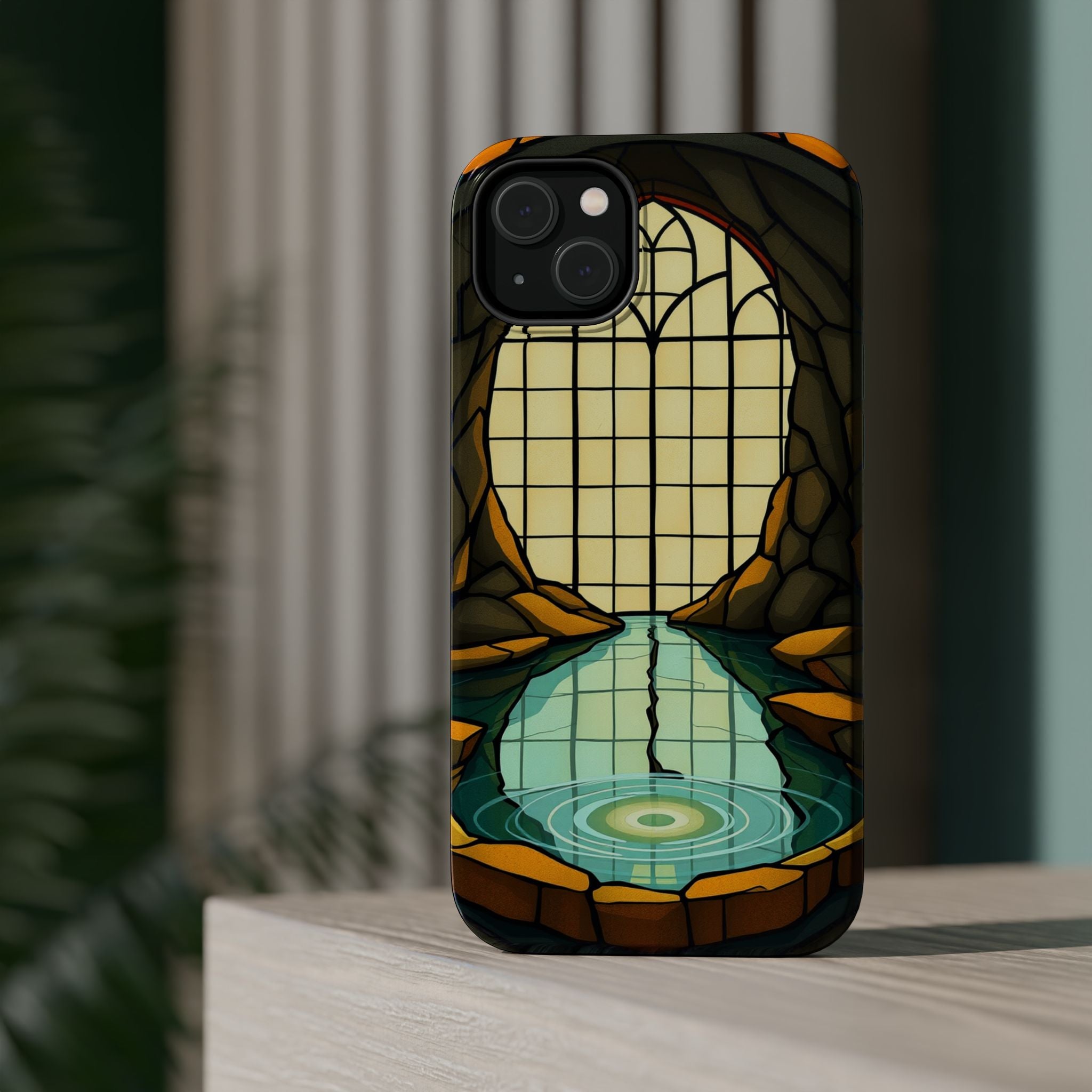 iPhone Tidal Pool Dreamy Design Slim Everyday Designer Case · iPhone Case
