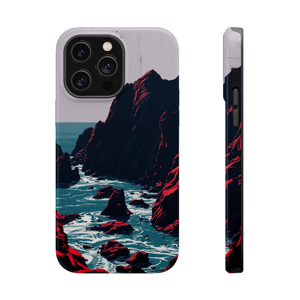 iPhone Vibrant Rocky Coastline Design Slim Everyday iPhone 15 Designer · iPhone