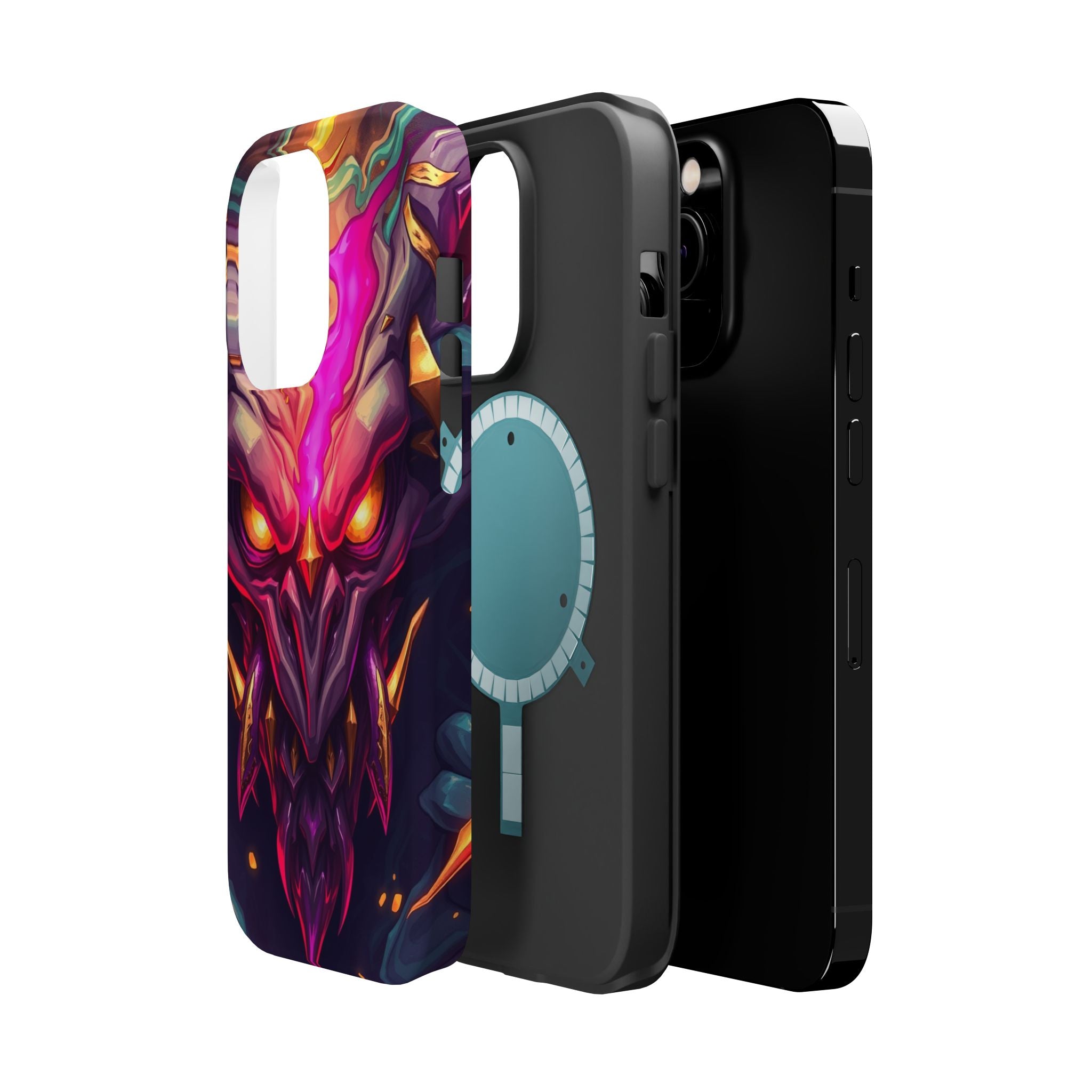 iPhone Chaos Goblin Energy Gold Foil Luxury Slim Everyday Designer Case · iPhone