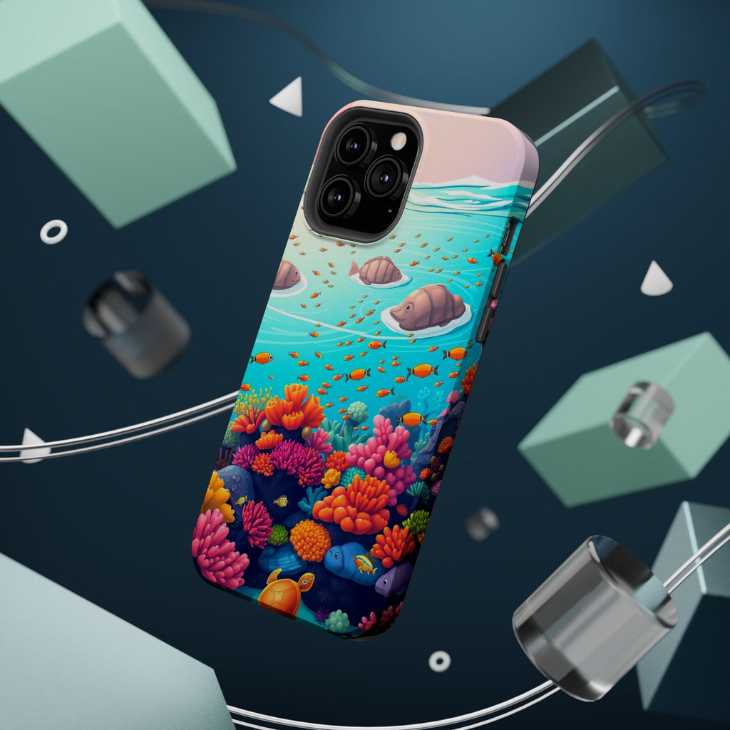 iPhone Coral Reef Panorama Kids Fun Phone Case Gift Slim Snap Case · iPhone Case
