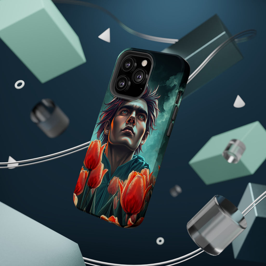 iPhone Tulip Row Electric Art Slim Everyday Designer Case · iPhone Case