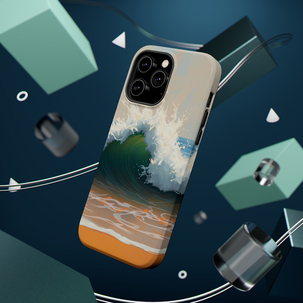 iPhone Radiant Ocean Wave Crash Design Slim Everyday Designer Case · iPhone Case
