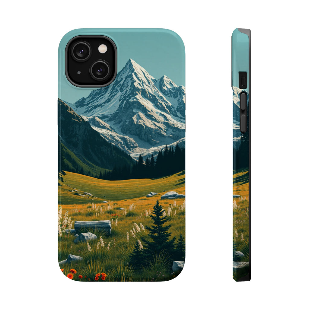 iPhone Alpine Meadow Bold Art 19 Bold Modern Everyday Snap Case · iPhone Case