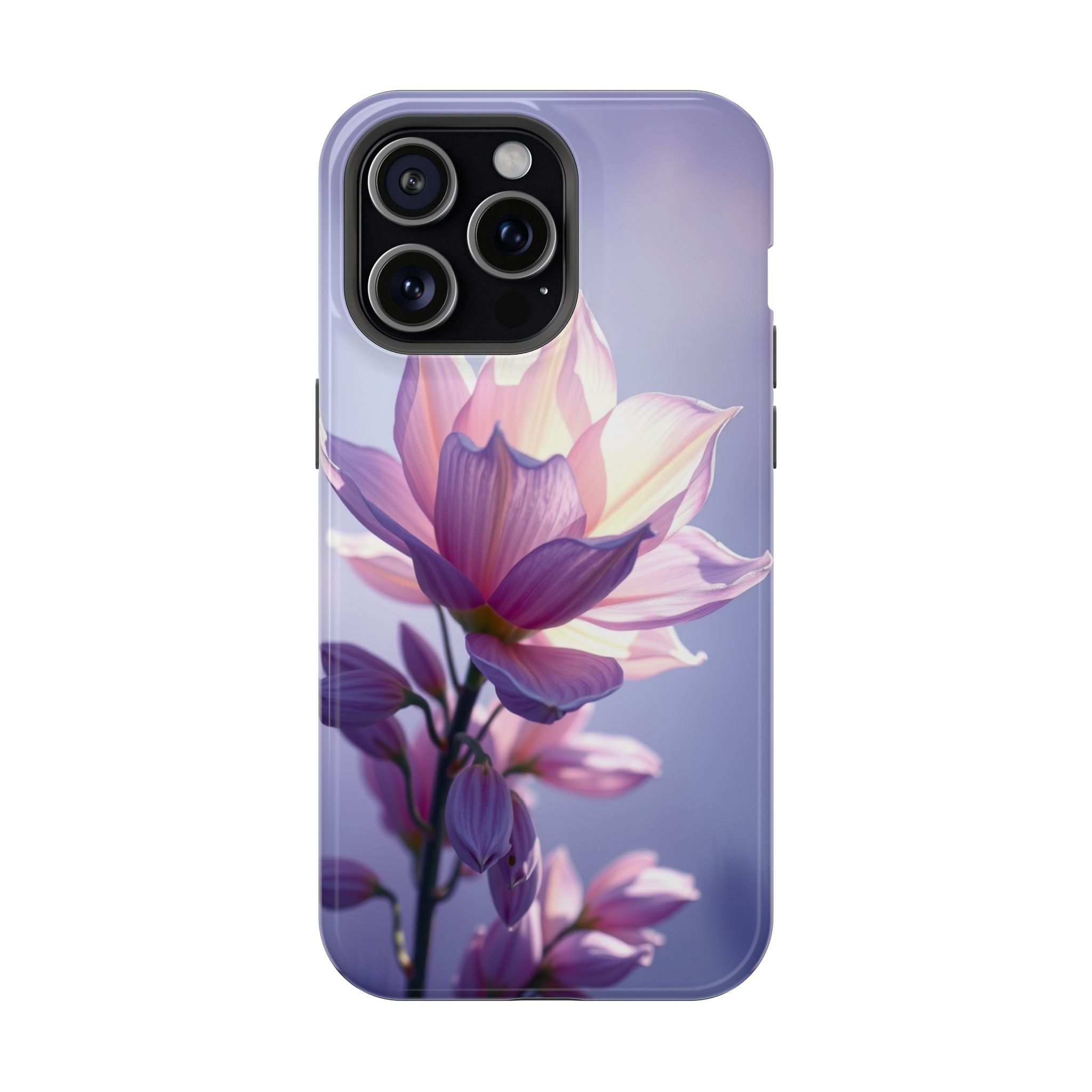 iPhone Floral Ombre Electric Art Bold Modern Everyday Snap Case · iPhone Case