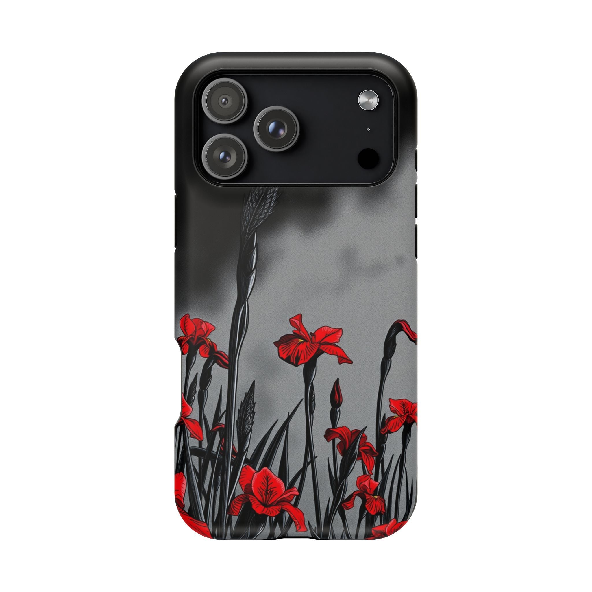 iPhone Iris Garden Cinematic Art Soft Finish Everyday Cas Slim Snap Case · iPhon
