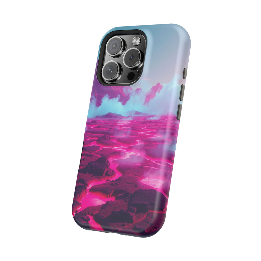 iPhone Lava Field Bold Art 17 Slim Everyday Designer Case · iPhone Case