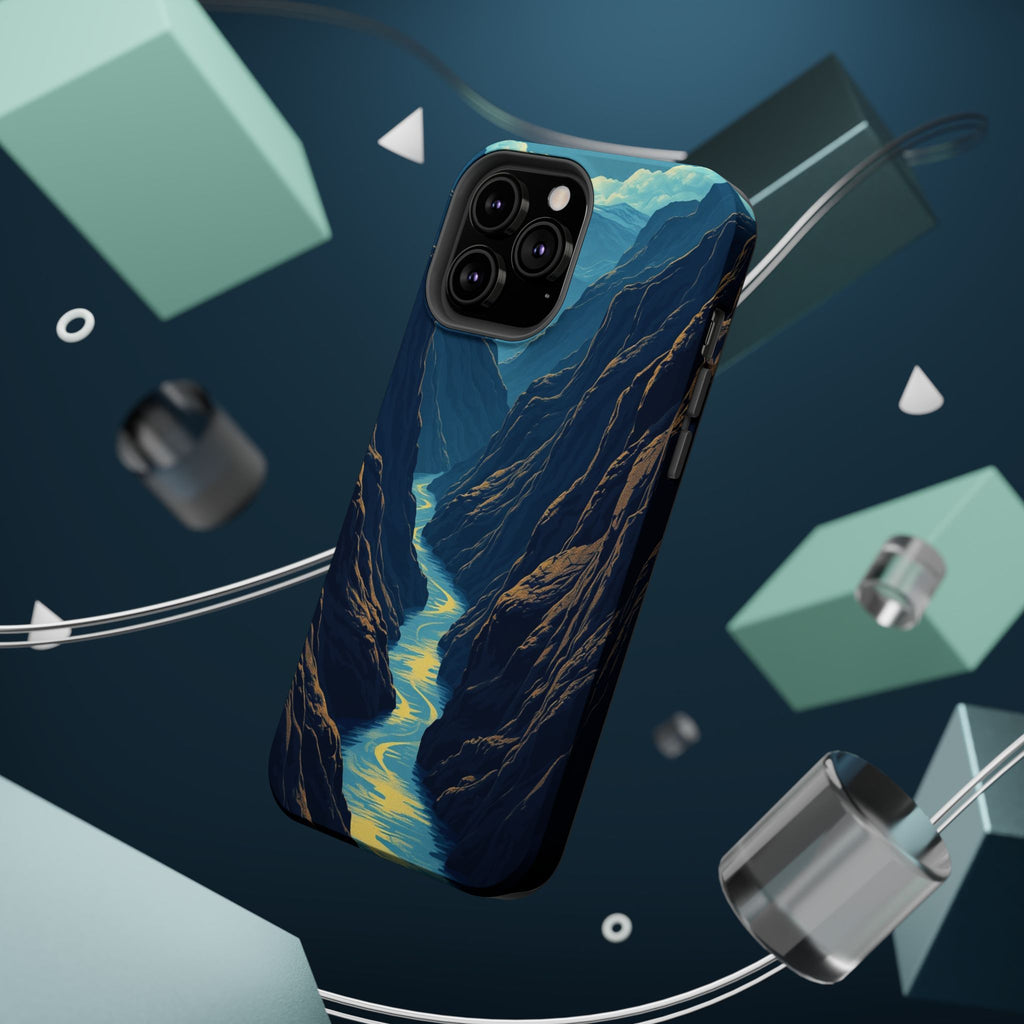 iPhone River Canyon Gold Foil Luxury Slim Everyday Designer Case · iPhone Case