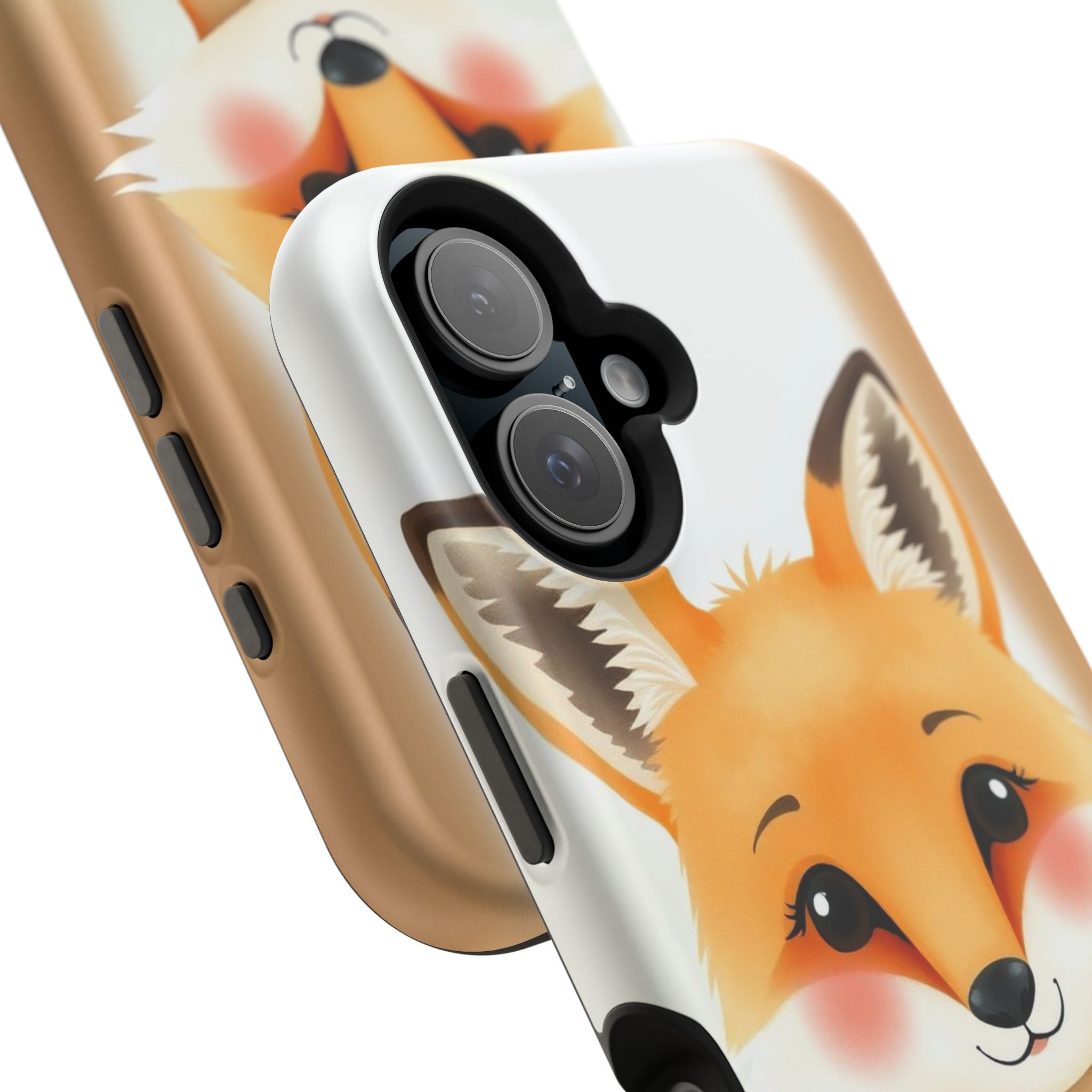 iPhone Watercolor Fox Portrait Kids Fun iPhone Phone Case Gift Slim · iPhone Cas