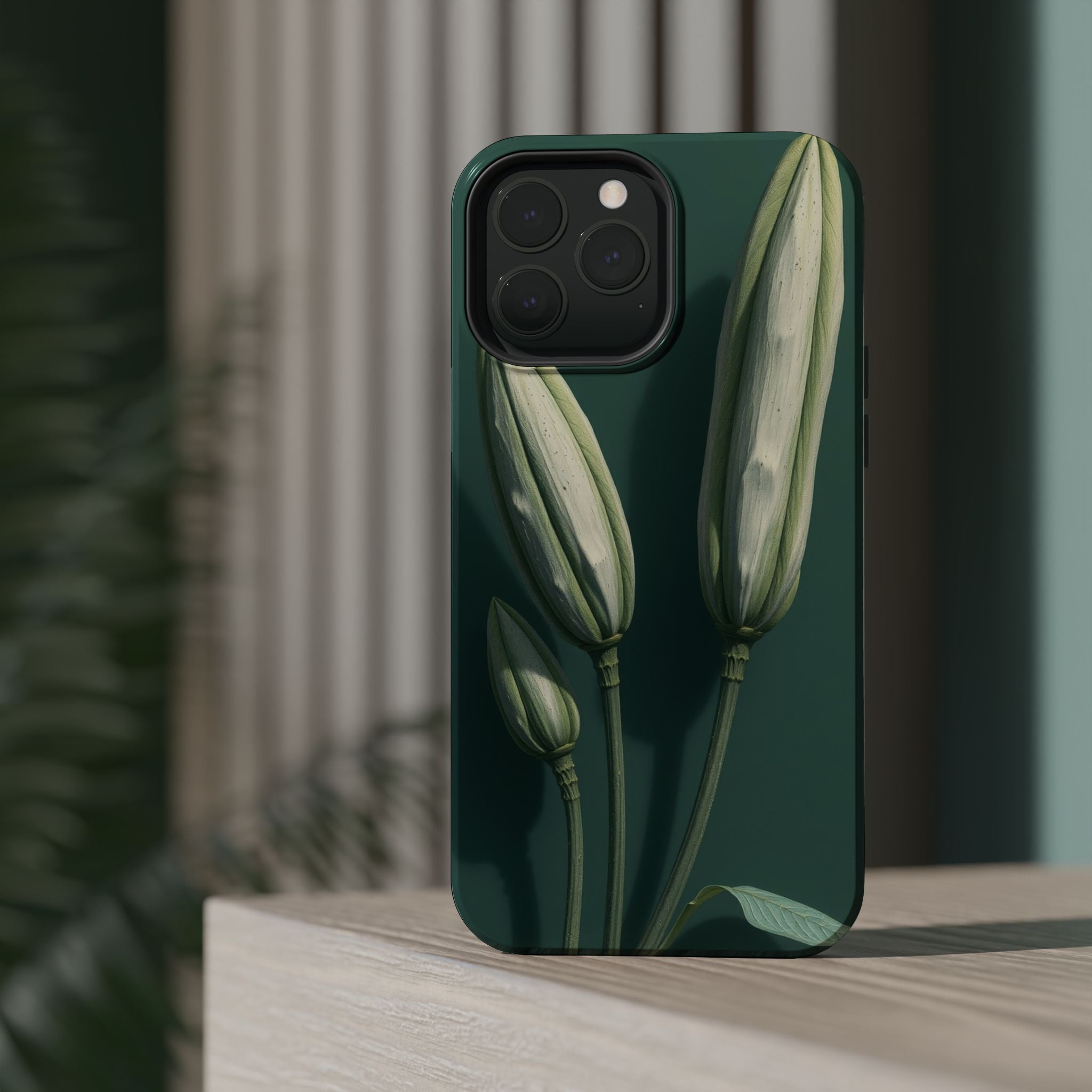 iPhone Botanical Illustration Grunge Distressed Soft iPhone Finish · iPhone Case