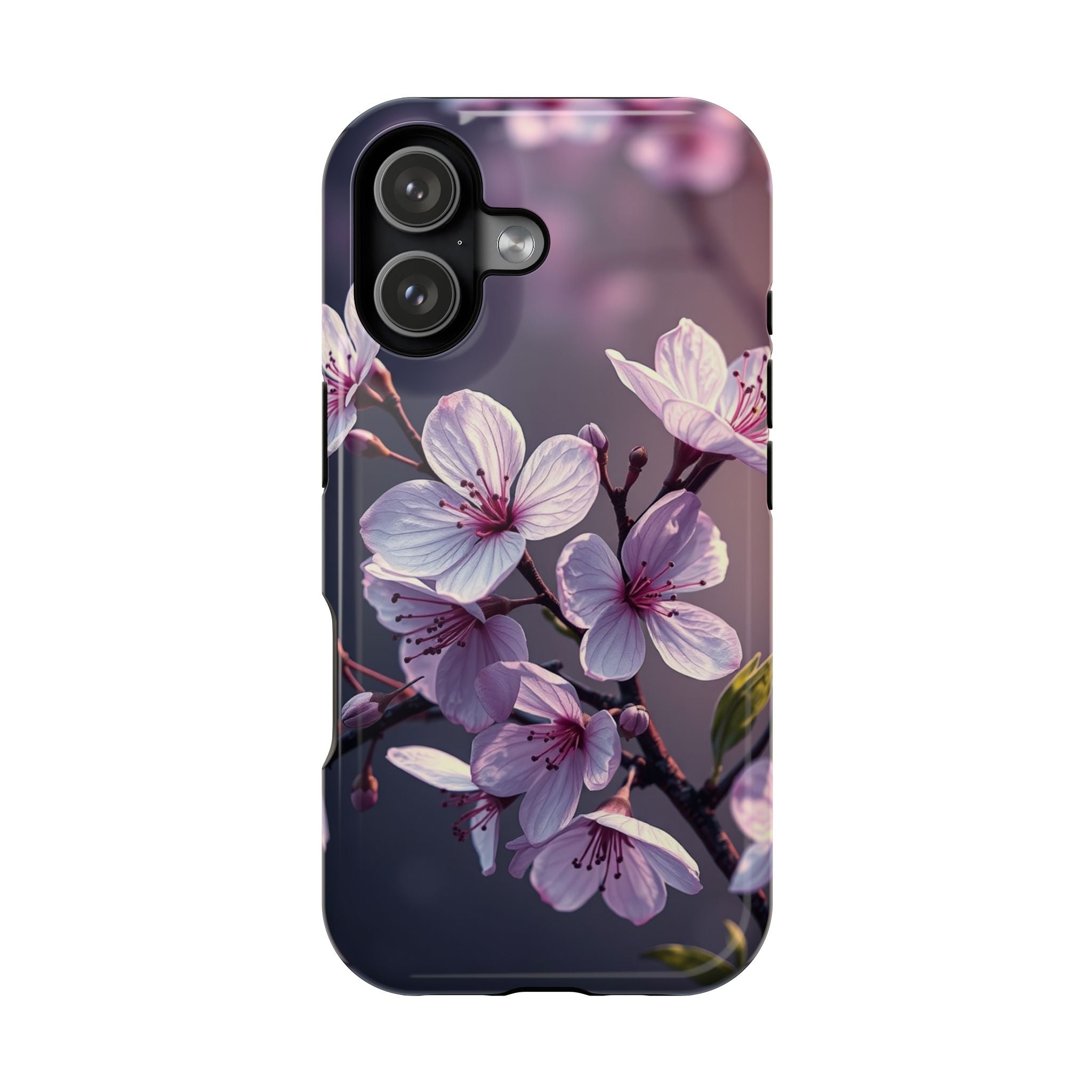 iPhone Cherry Blossom Enchanted Art Artistic Everyday Cas Slim Snap Case · iPhon