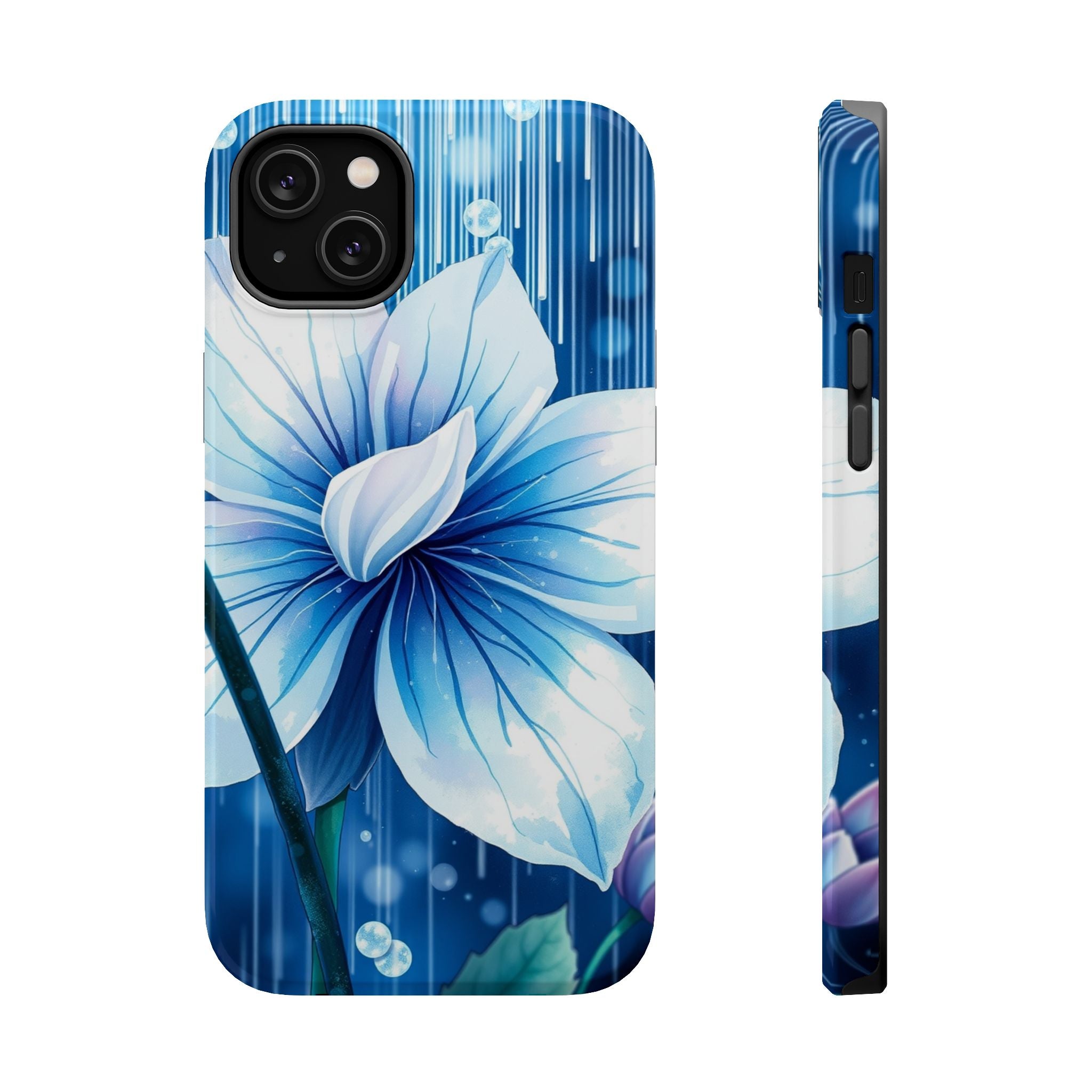 iPhone Spring Shower Bloom Electric Art Slim Everyday Designer Case · iPhone Cas