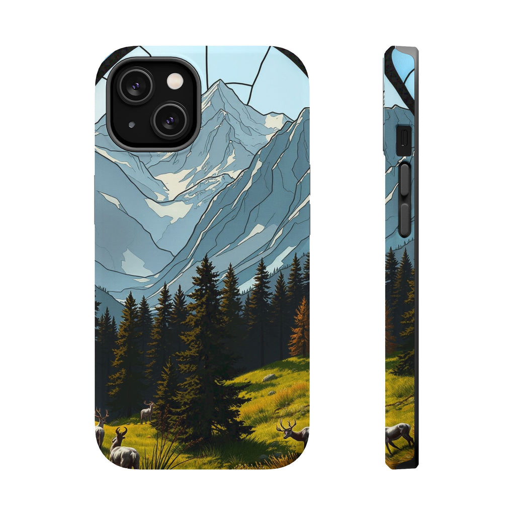 iPhone Alpine Meadow Bold Art 11 Bold Modern Everyday Snap Case · iPhone Case
