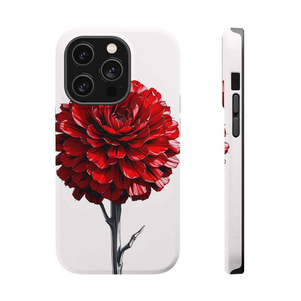 iPhone Ranunculus Stack Mystic Art Bold Modern Everyday Snap Case · iPhone Case