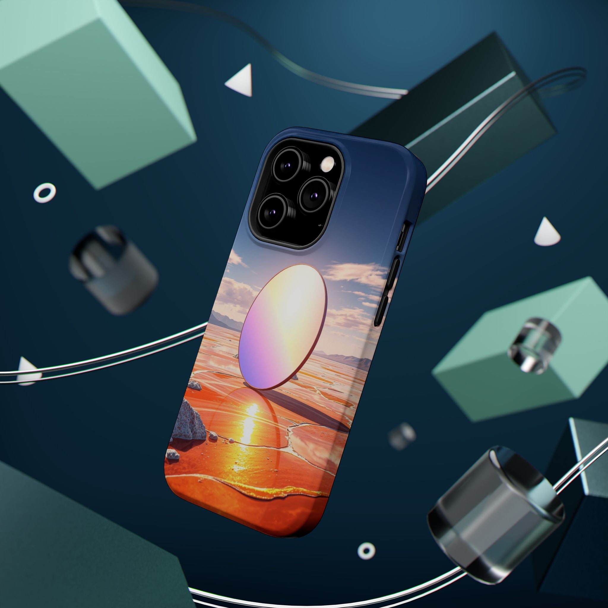 iPhone Dreamy Salt Flat Mirror Design Slim Everyday iPhone 20 Designer · iPhone
