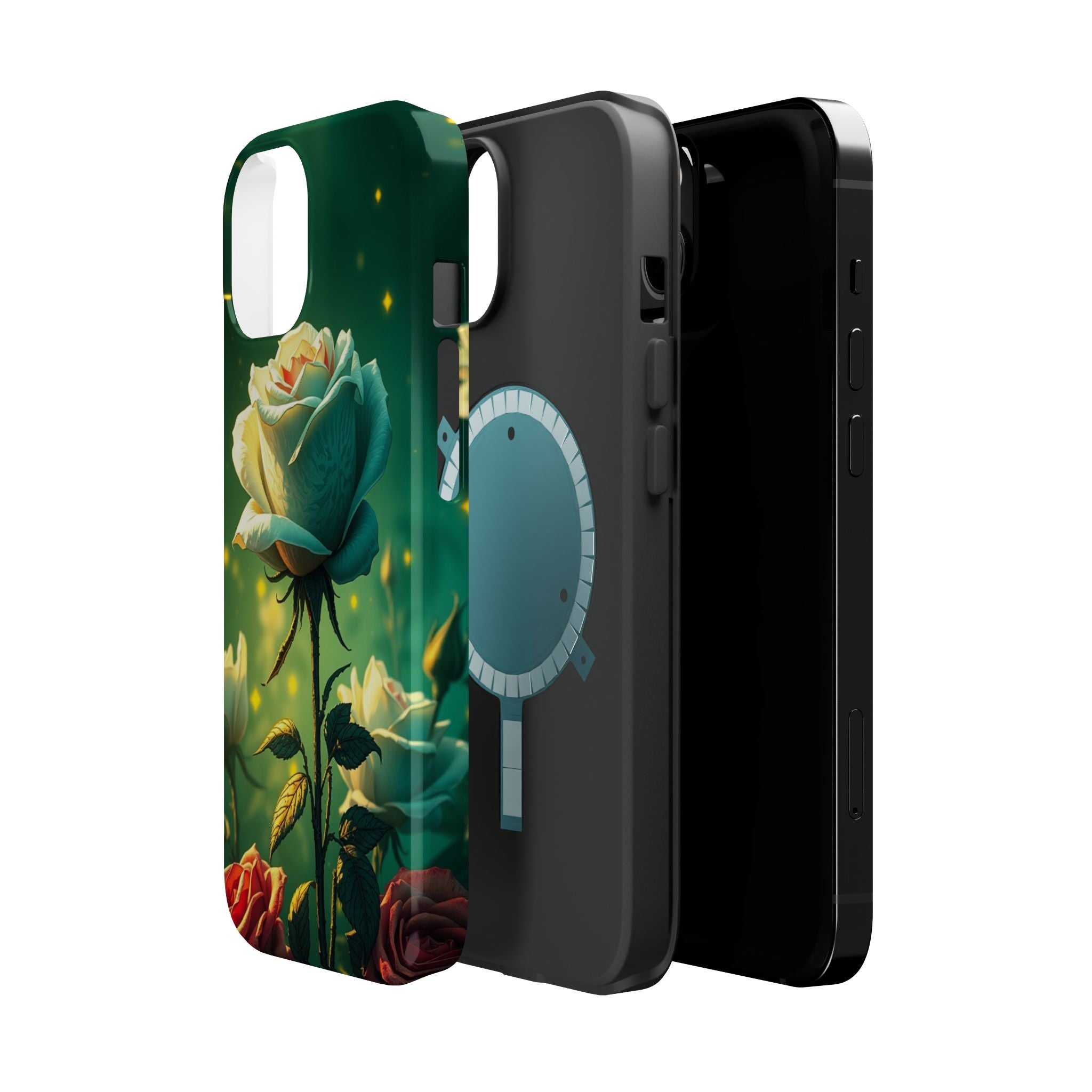 iPhone Earthy Rose Garden Design Bold Modern Everyday Snap Case · iPhone Case