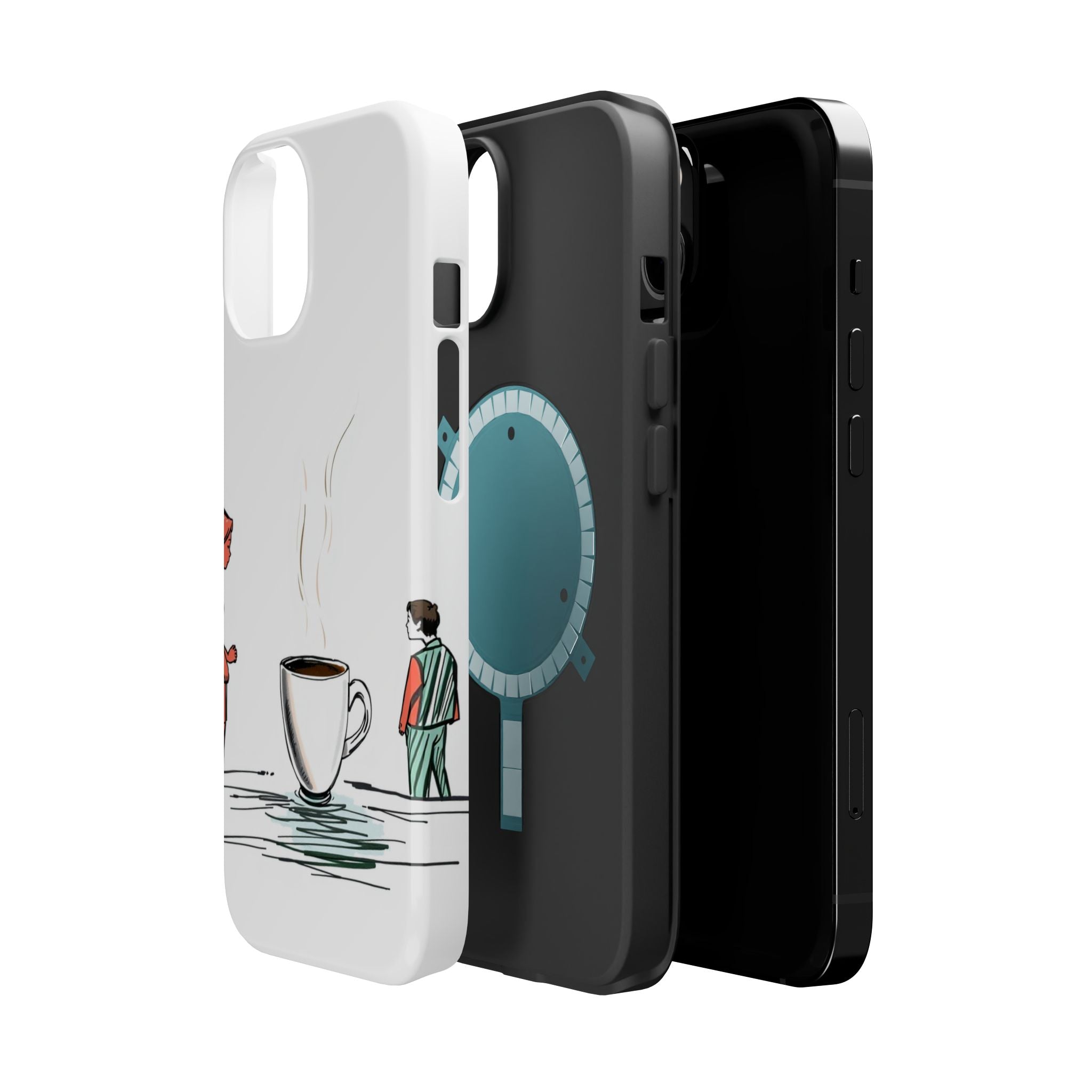 iPhone Coffee Before People Mystic Art Slim Everyday Designer Case · iPhone Case