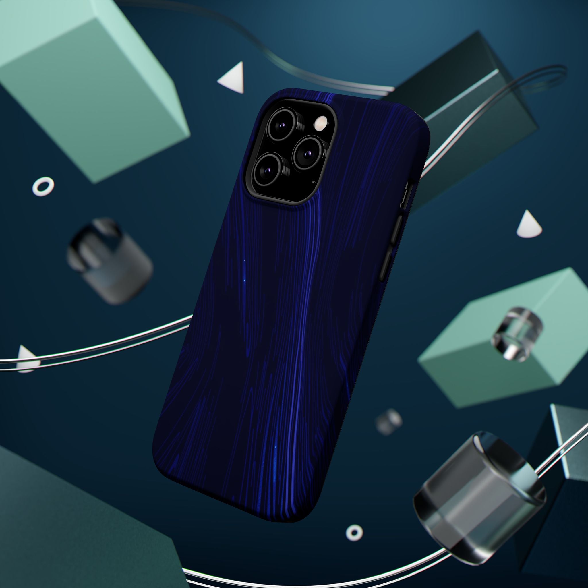 iPhone Interference Pattern Dark Gothic Ink Slim iPhone Everyday · iPhone Case