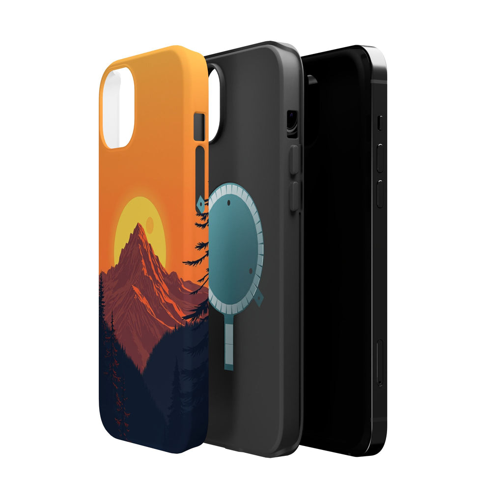 iPhone Vibrant Mountain at Sunrise Design Slim iPhone 19 Everyday · iPhone Case