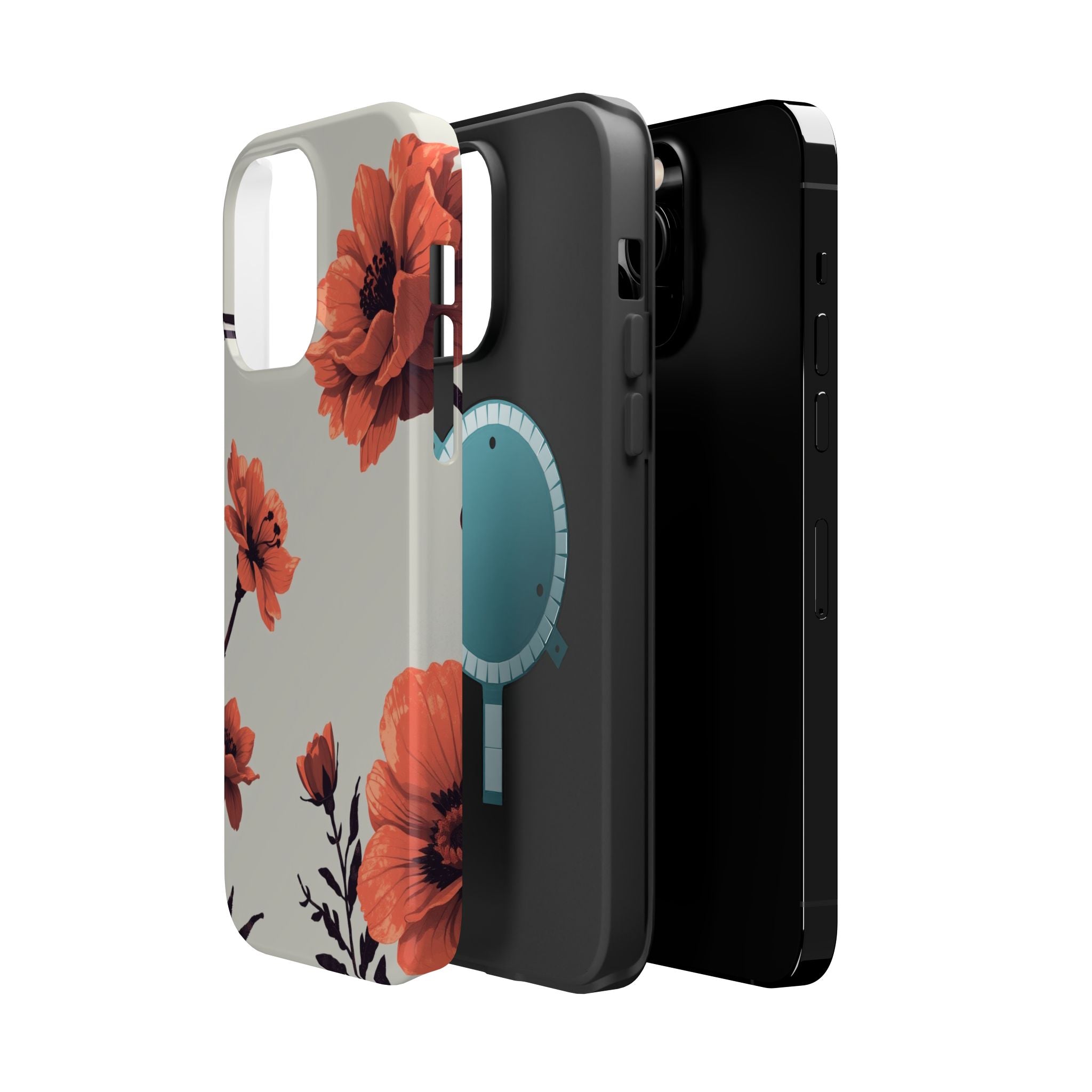 iPhone Dreamy Floral Ink Wash Design Slim Everyday iPhone 13 Designer · iPhone C