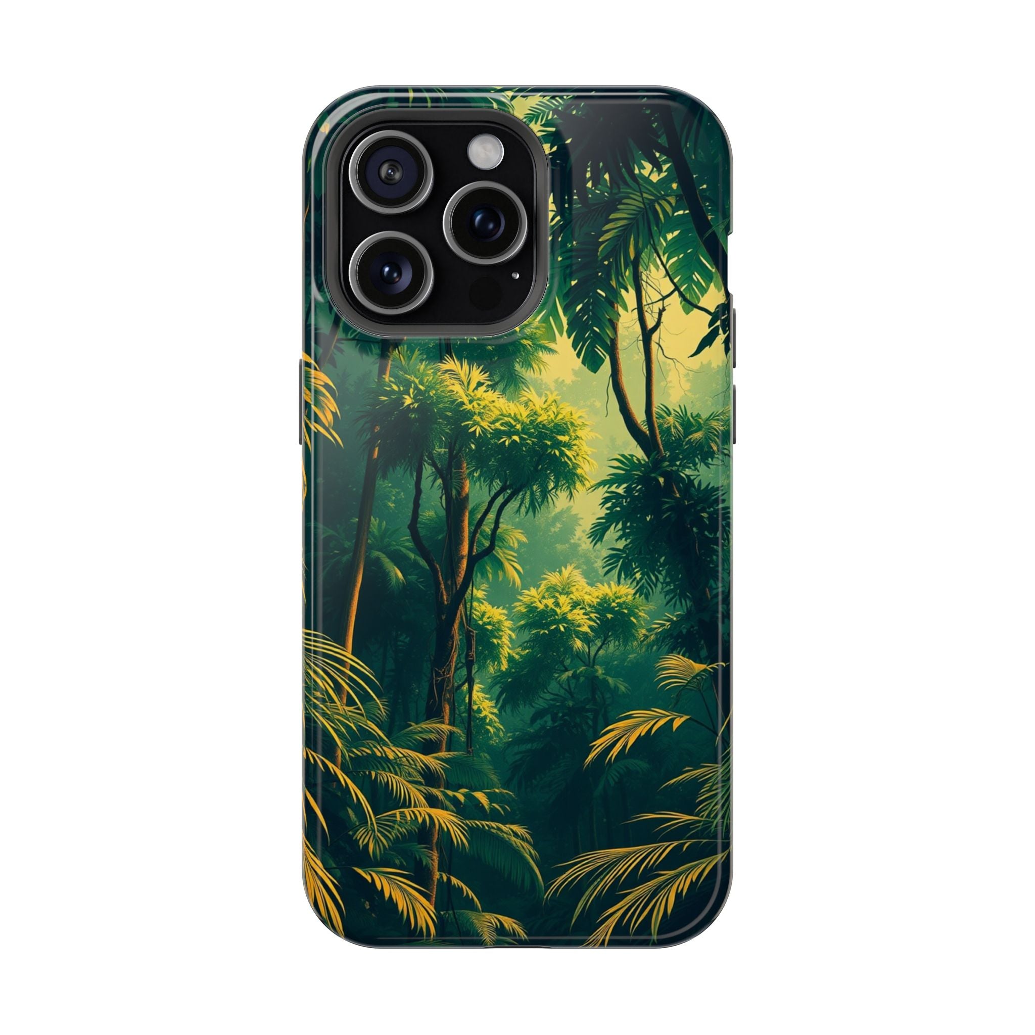 iPhone Rainforest Canopy Vintage Retro Poster Slim iPhone Everyday · iPhone Case