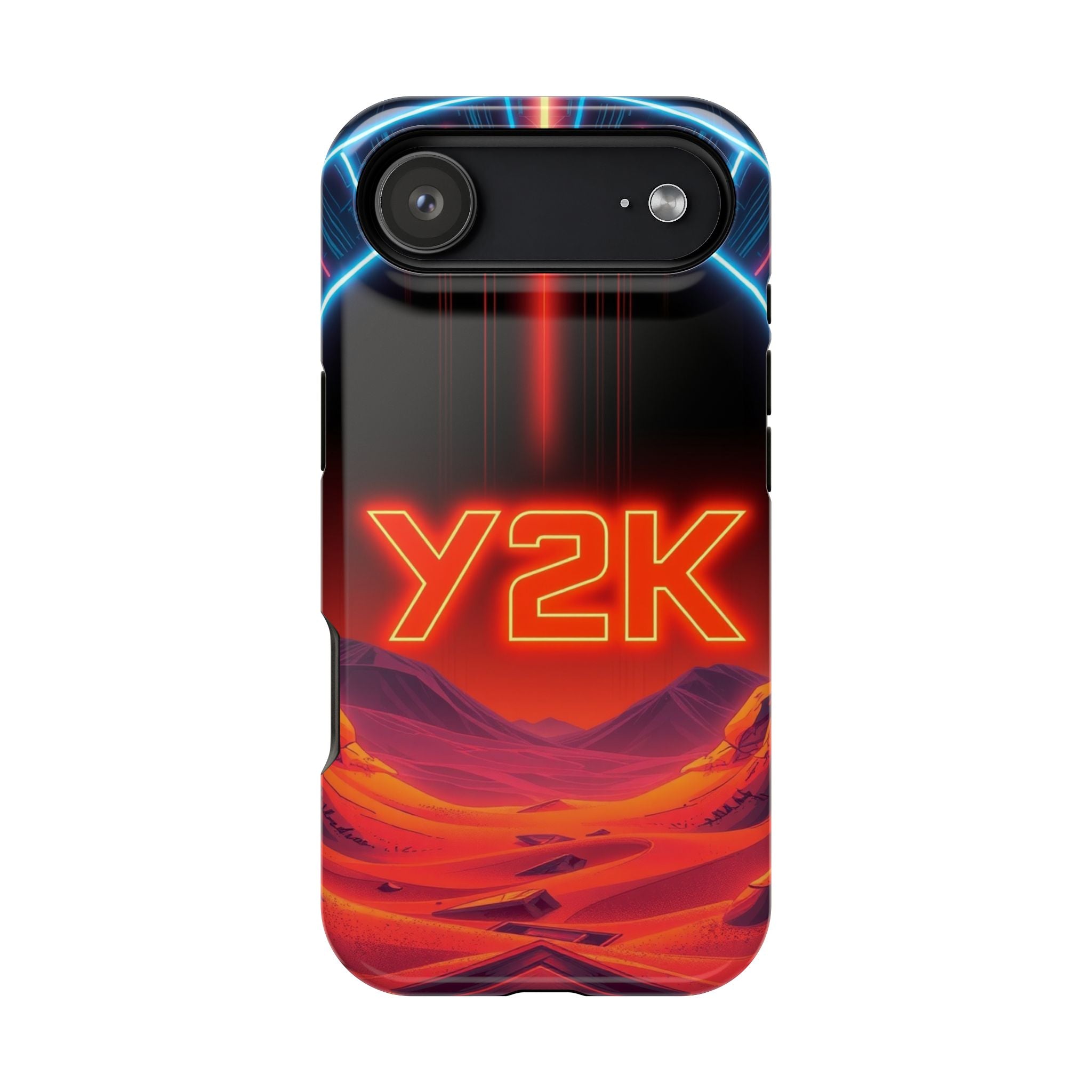 iPhone Y2K Holographic Enchanted Art Slim Everyday Designer Case · iPhone Case