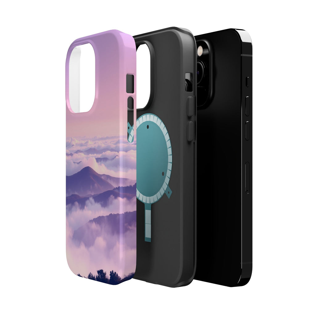 iPhone Fog Rolling Over Hills Electric Art Slim iPhone Everyday · iPhone Case