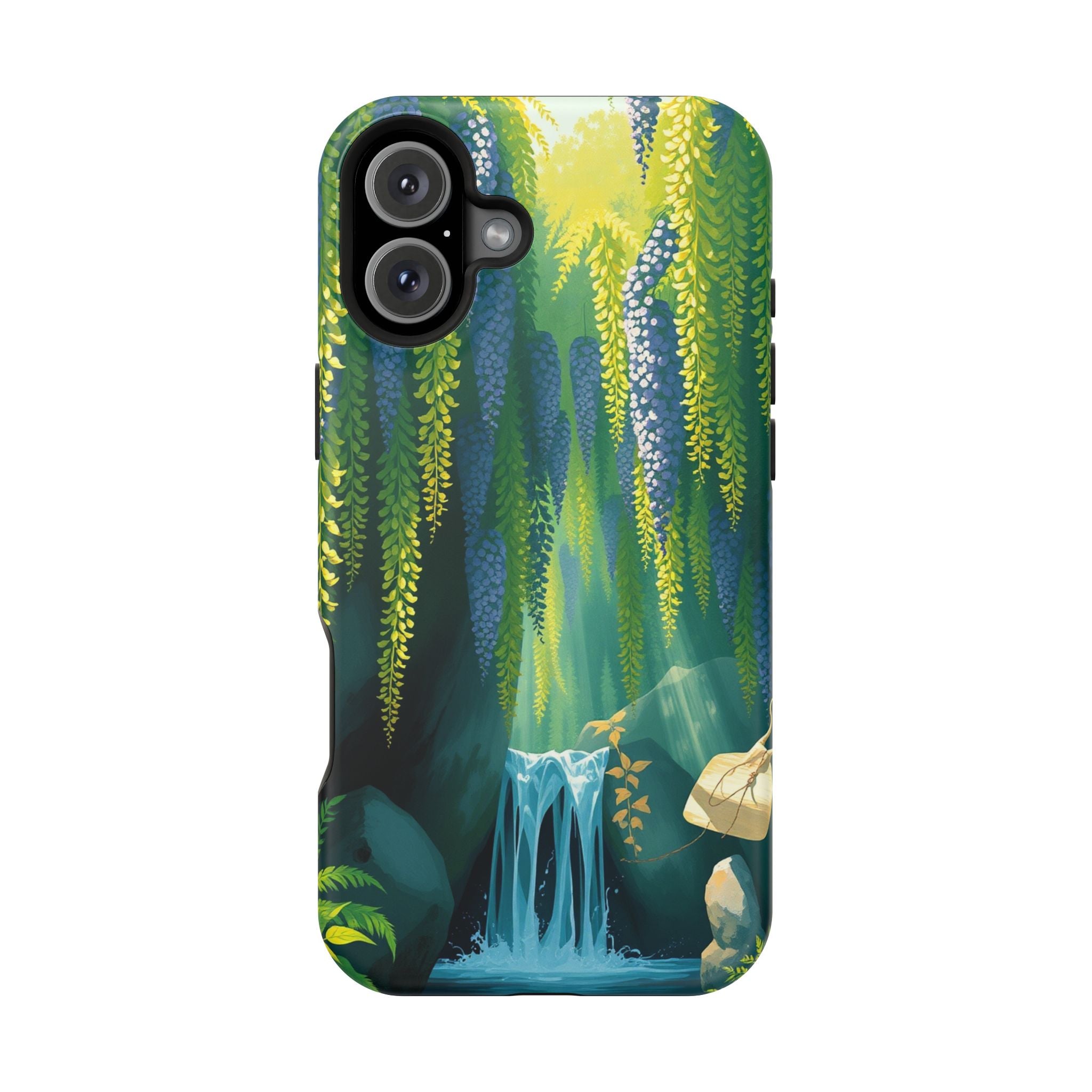 iPhone Wisteria Cascade Mystic Art Bold Modern Everyday Snap Case · iPhone Case