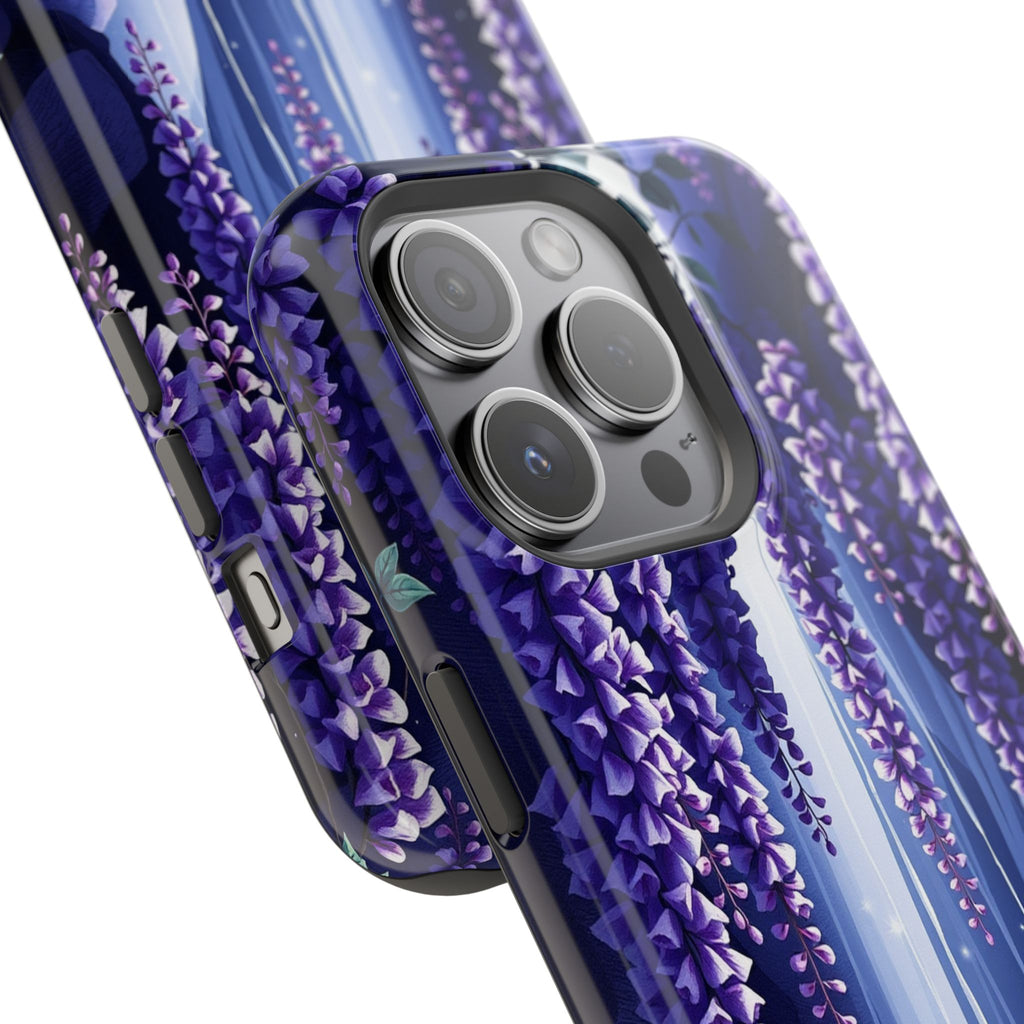 iPhone Wisteria Cascade Serene Design Slim Snap Case Ga · iPhone Case