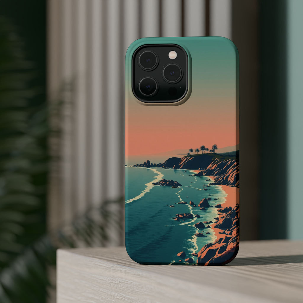 iPhone Radiant Pebble Beach Design Bold Modern Everyday Snap Case · iPhone Case