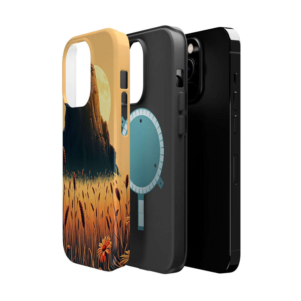 iPhone Spring Meadow Cinematic Art Clean Minimal Snap Cas Slim Snap Case · iPhon