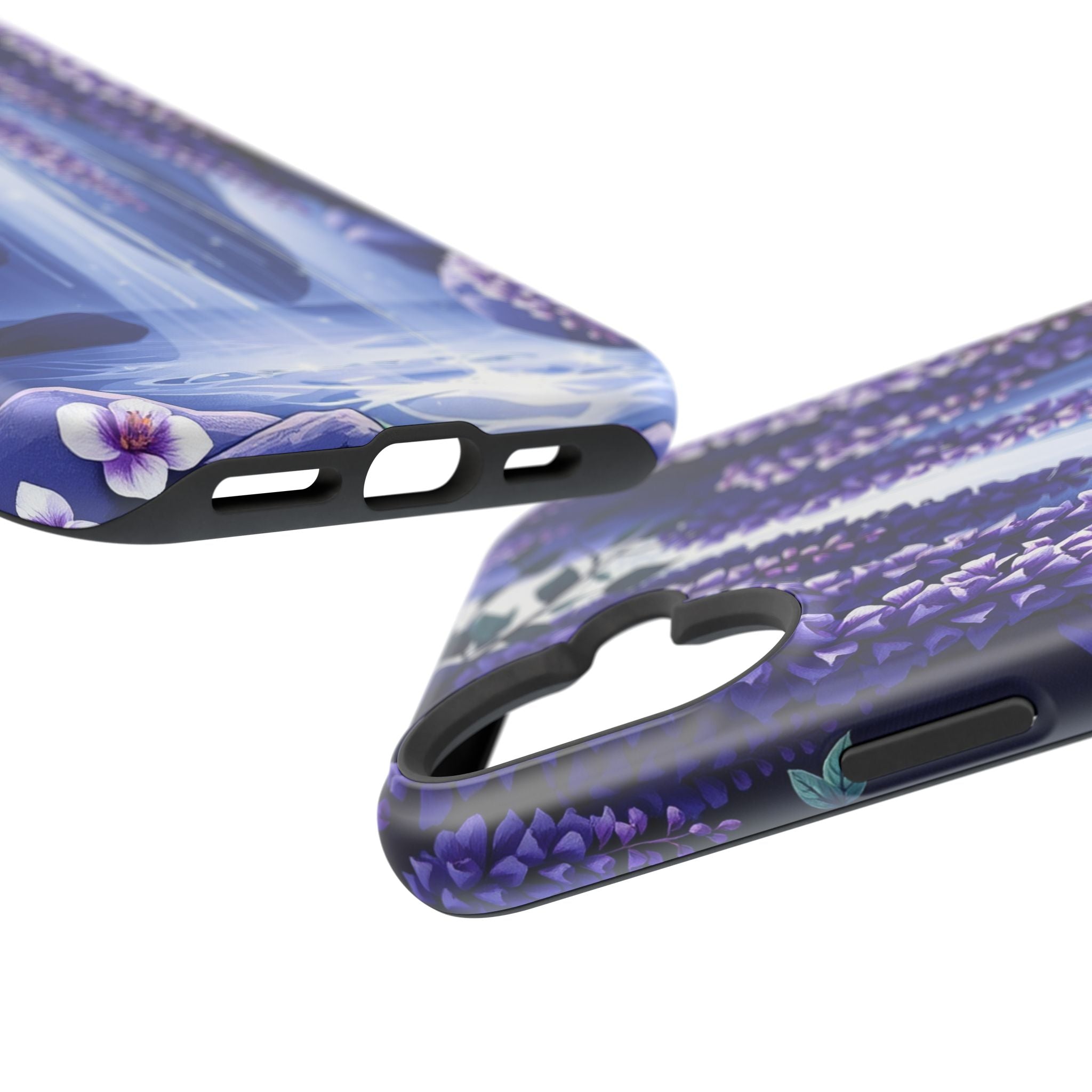 iPhone Wisteria Cascade Serene Design Slim Snap Case Ga · iPhone Case