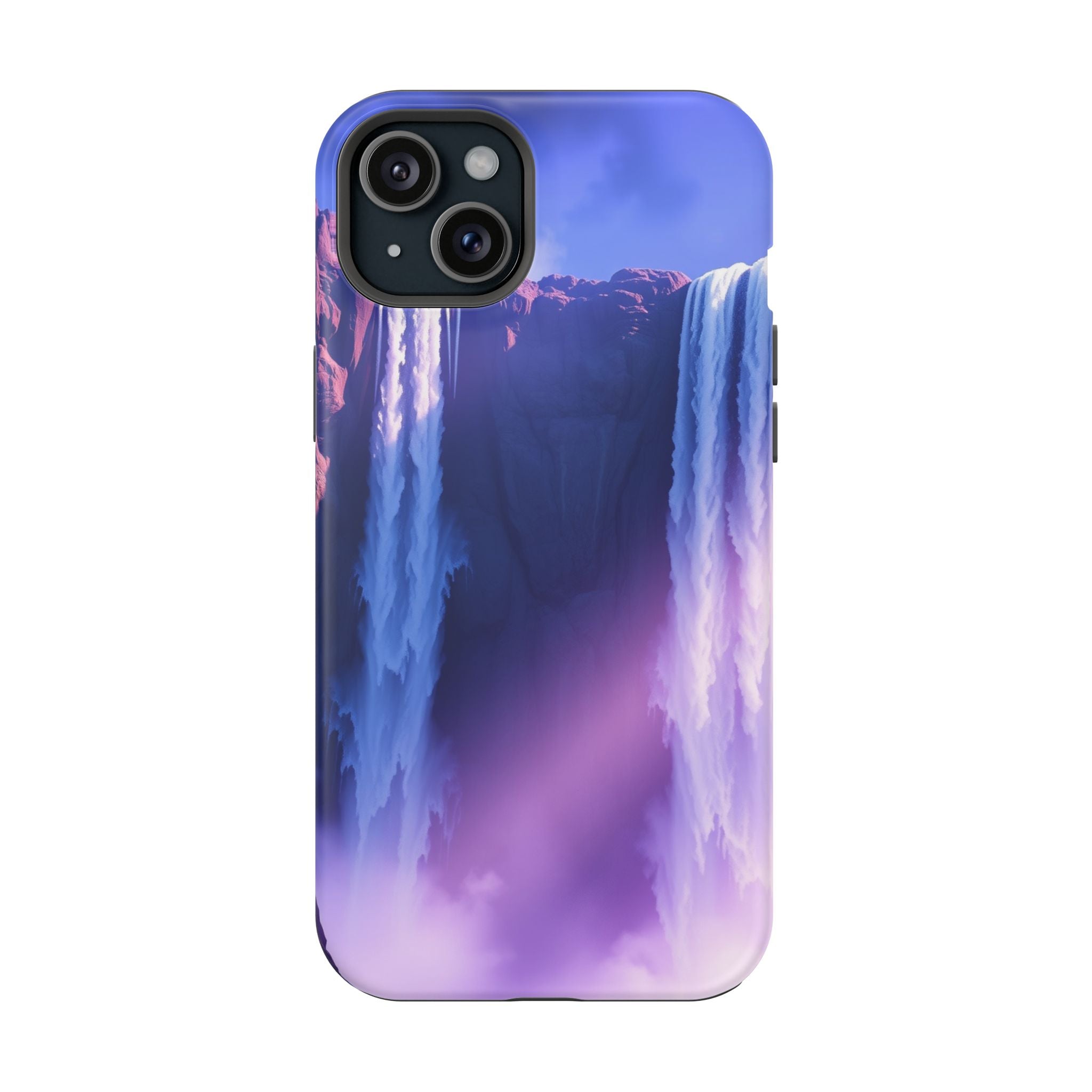 iPhone Waterfall Mist Bold Art Slim Everyday Designer Case · iPhone Case