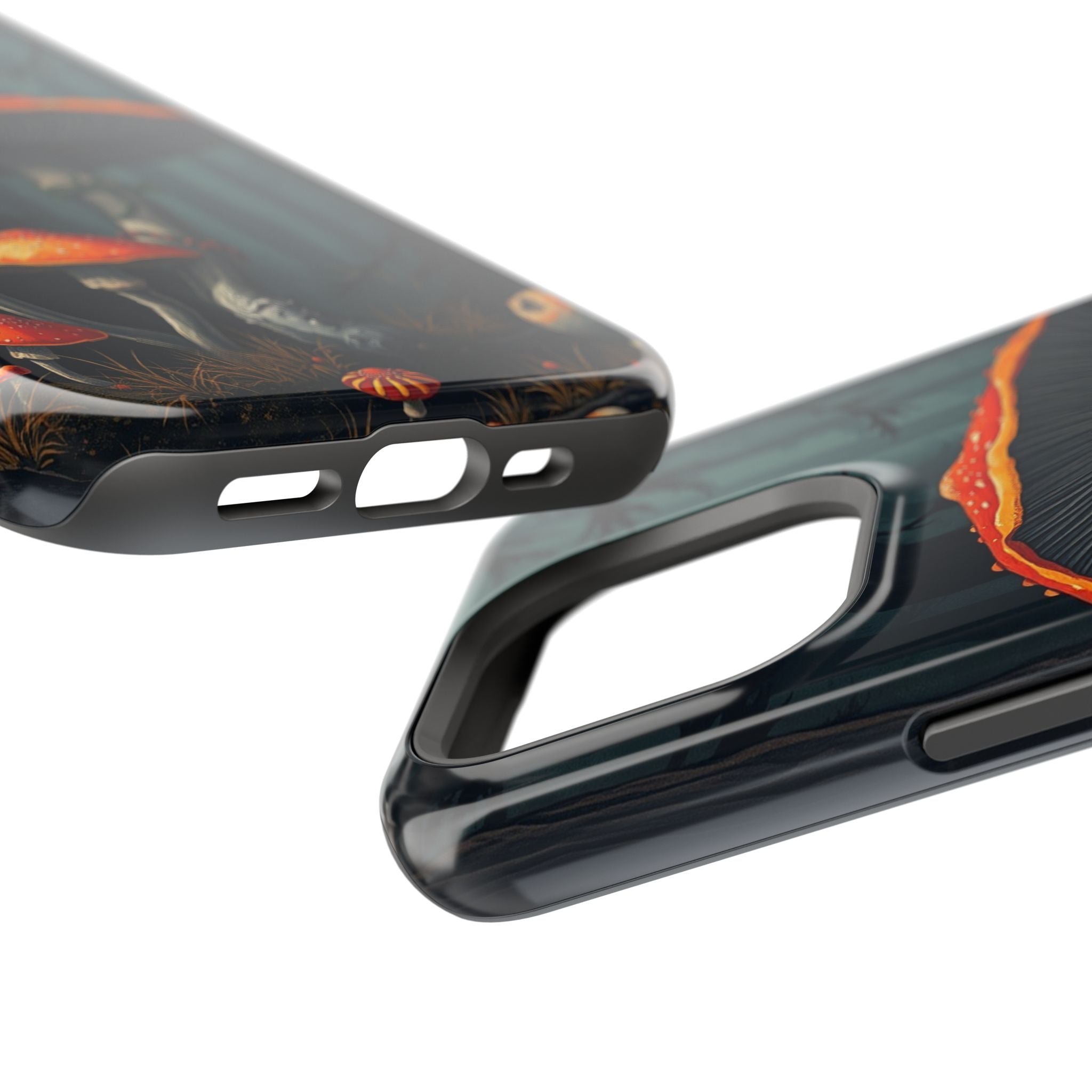 iPhone Mushroom Forest Dark Academia Slim Everyday Designer Case · iPhone Case