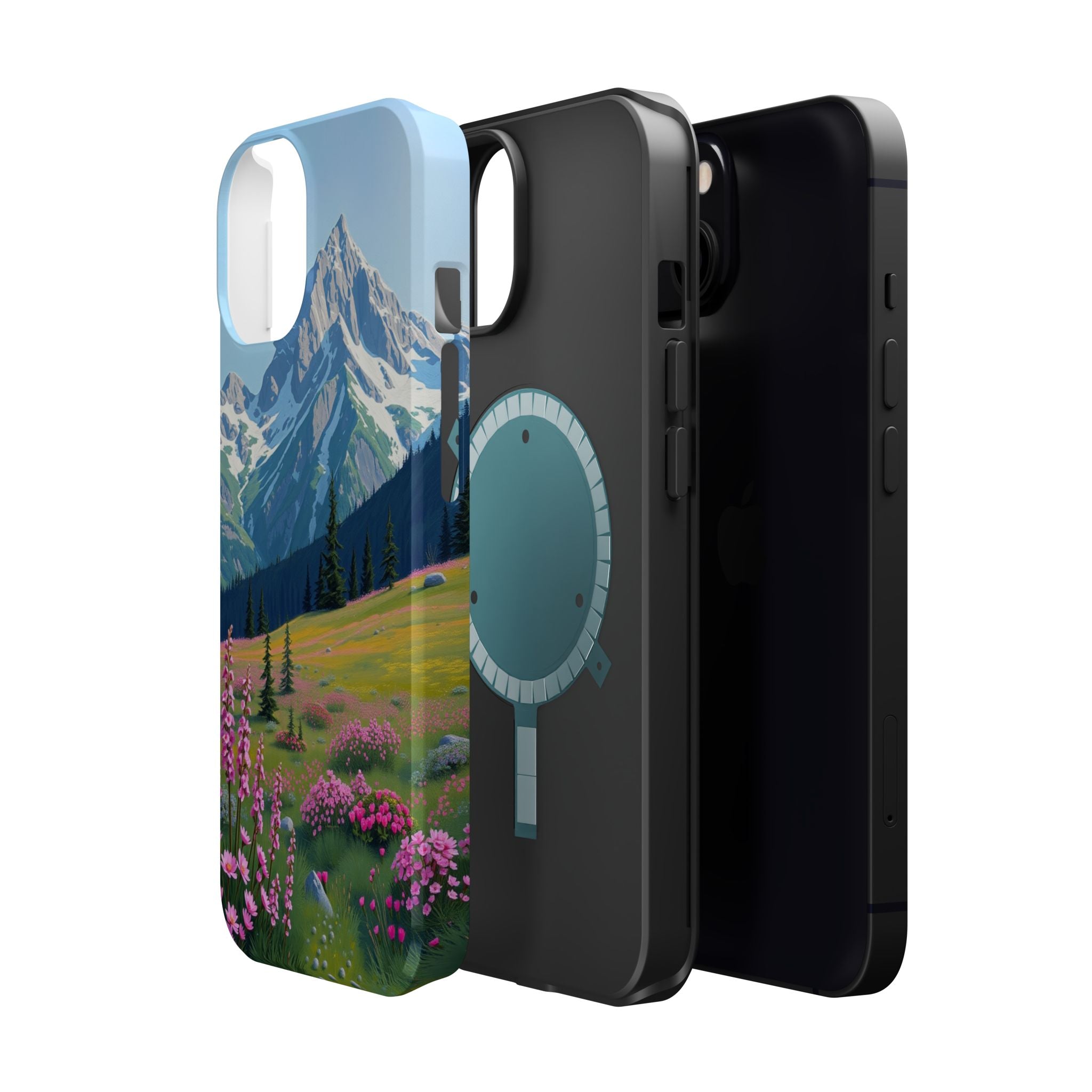 iPhone Earthy Alpine Meadow Design Bold Modern Everyday Snap Case · iPhone Case