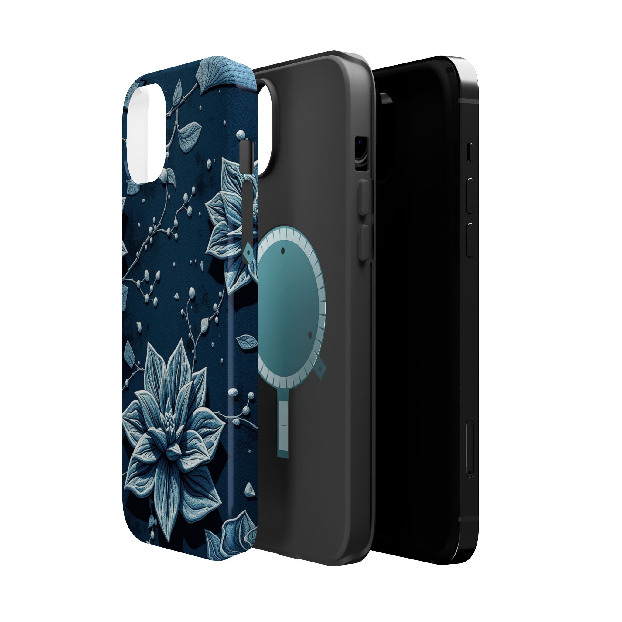 iPhone Floral Terrazzo Bold Art Slim Everyday Designer Case Galaxy · iPhone Case