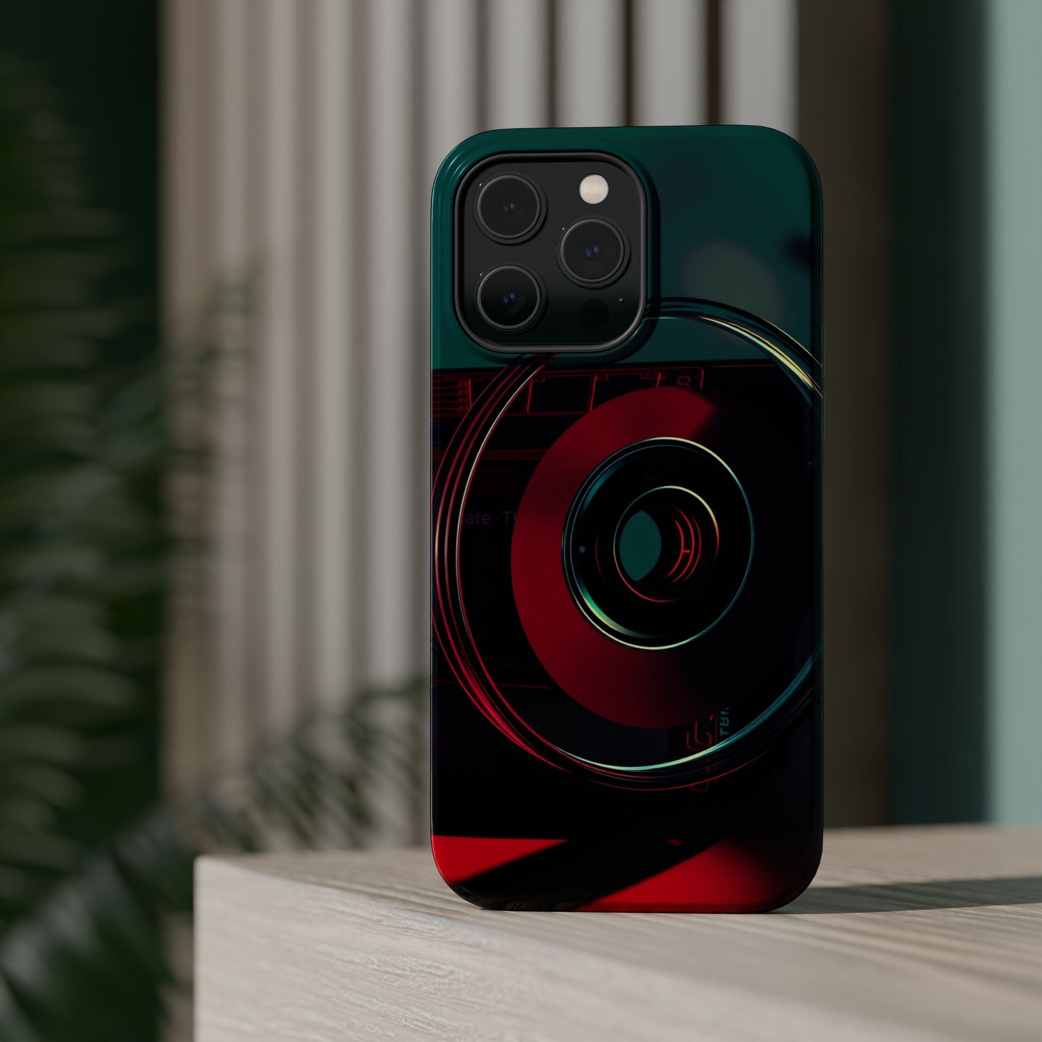 iPhone Vibrant Cassette Tape Rewind Design Slim Everyday Designer Case · iPhone