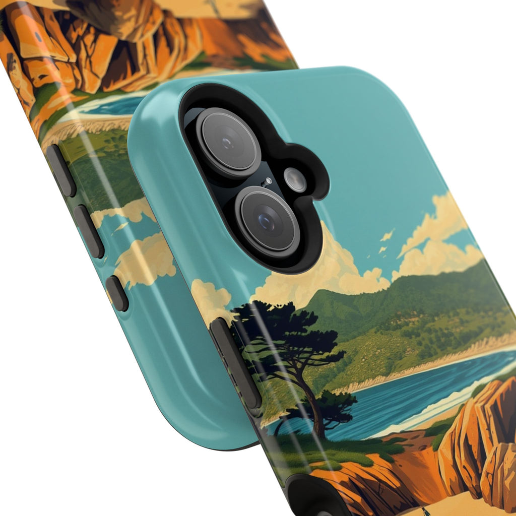 iPhone Pebble Beach Vintage Retro Poster Slim Everyday iPhone Designer · iPhone