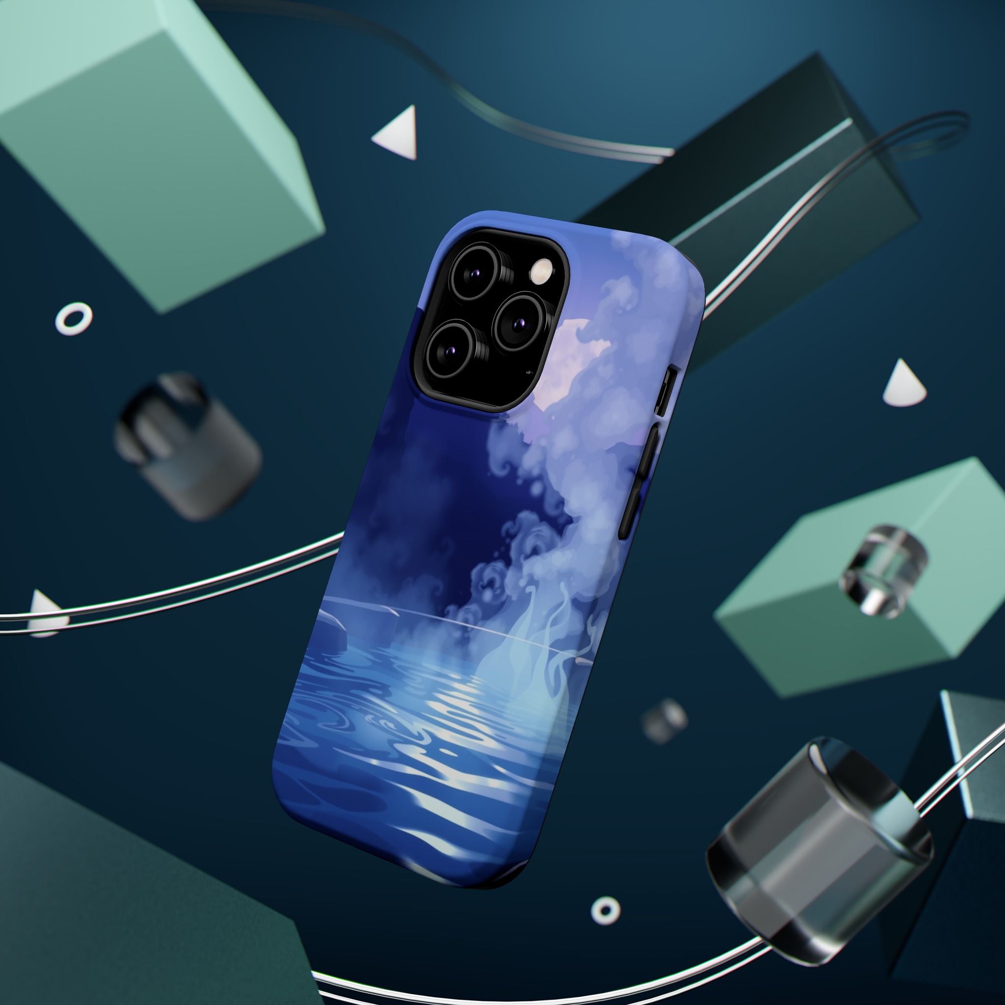 iPhone Hot Spring Steam Dreamy Ethereal Slim Everyday iPhone Designer · iPhone C