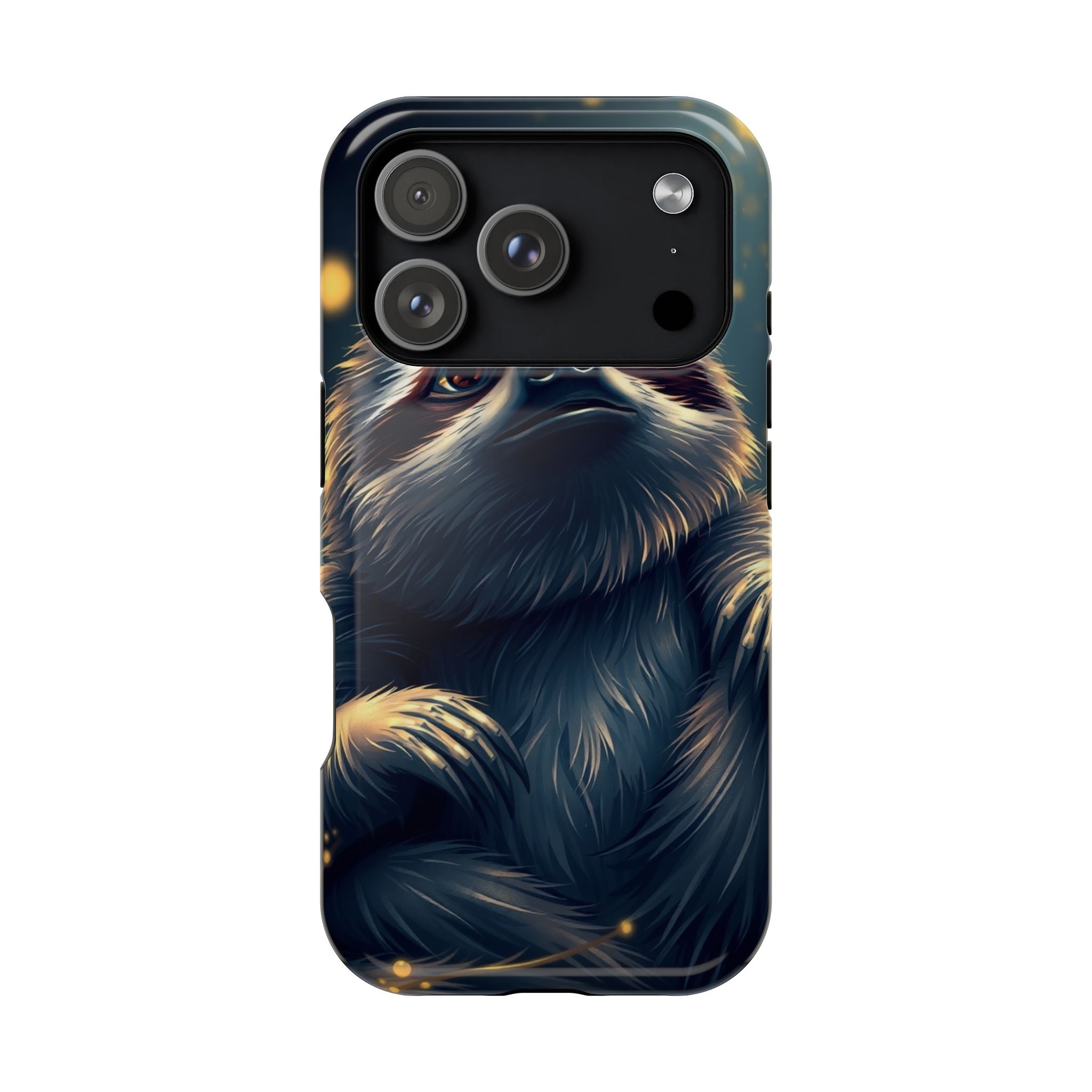 iPhone Vibrant Cozy Sloth Mode Design Slim Everyday Designer Case · iPhone Case