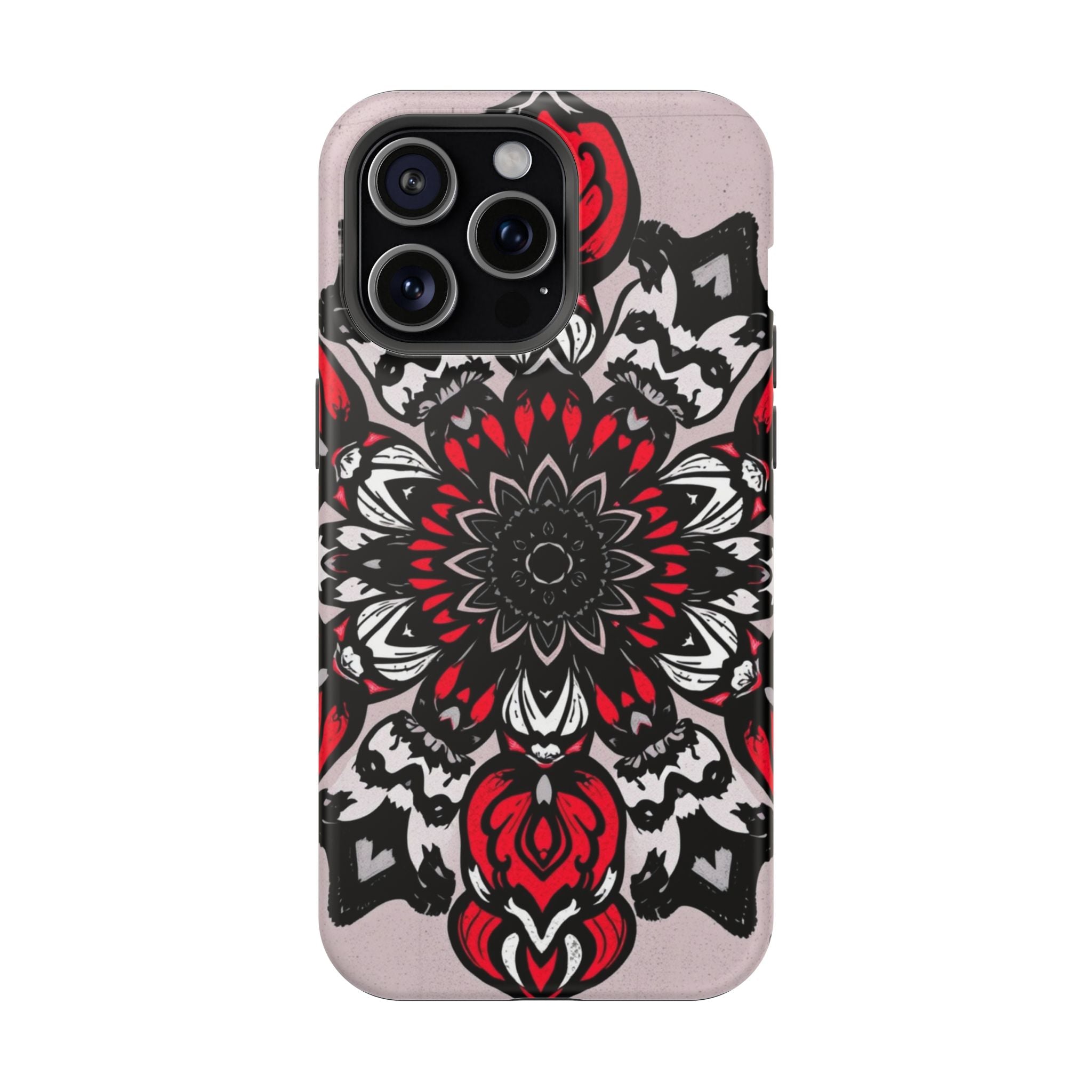 iPhone Floral Mandala Bold Art Slim Everyday Designer Case · iPhone Case