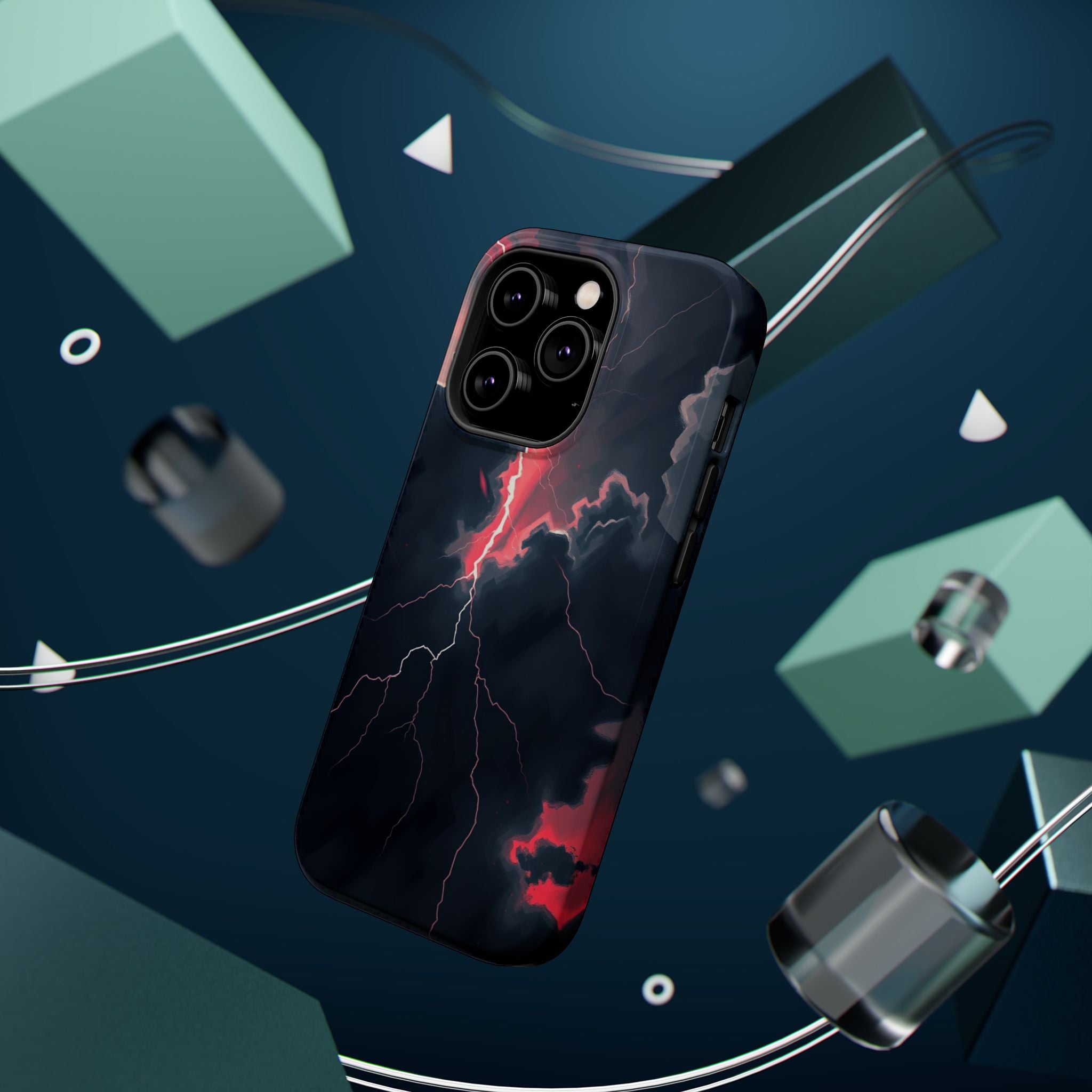 iPhone Thunderstorm Sky Mystic Art Bold Modern Everyday Snap Case · iPhone Case