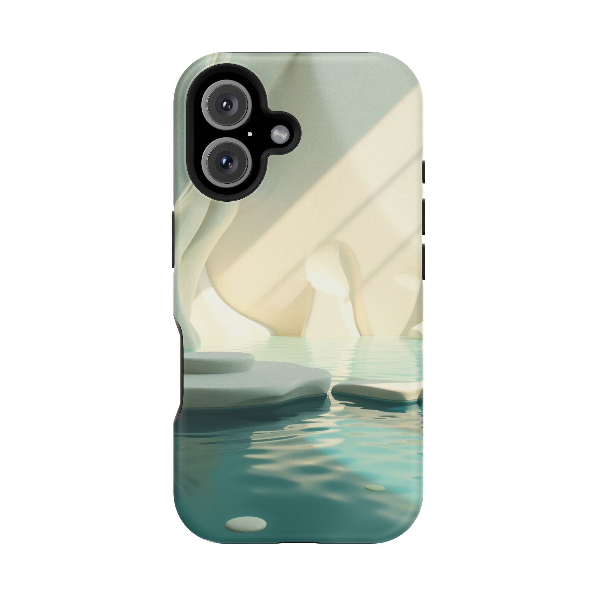 iPhone Tidal Pool 3D Digital Slim Everyday Designer Case · iPhone Case